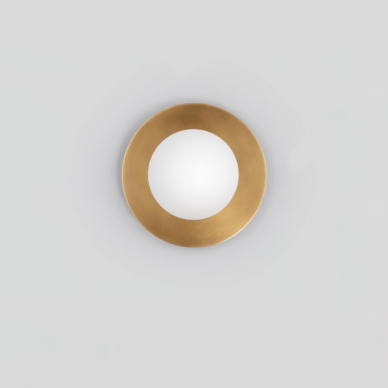 WOW Round Glass Art Wall Lamp