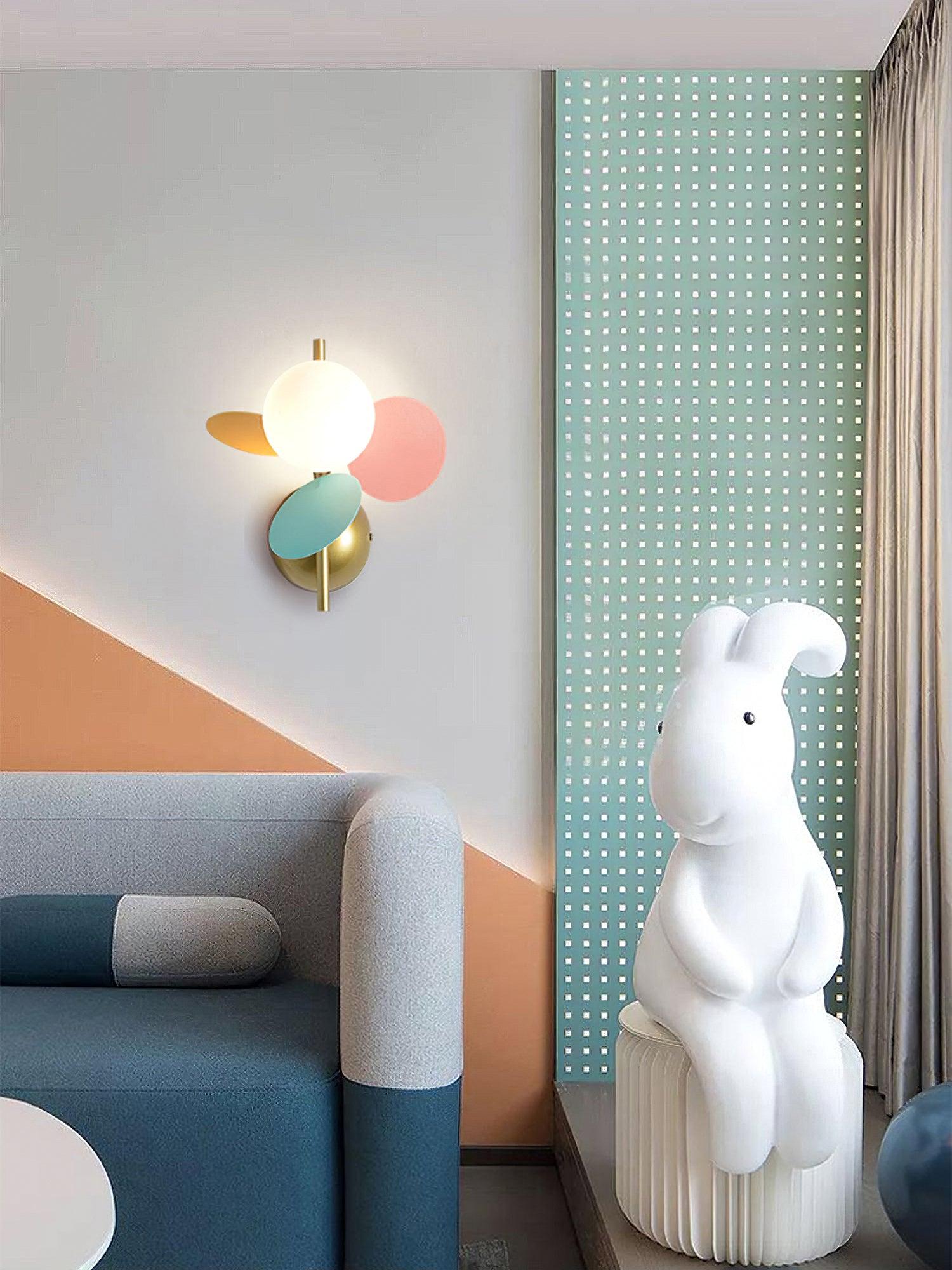 WOW Round Macaron Wall Lamp