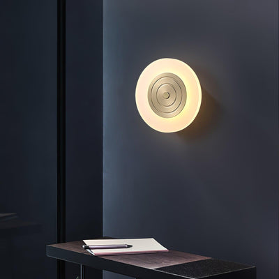 WOW Round Moon Wall Lamp