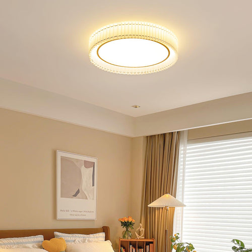 WOW Round Pleated Ceiling Lamp