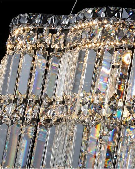 WOW Flower Chrome Crystal Chandelier-wow2405