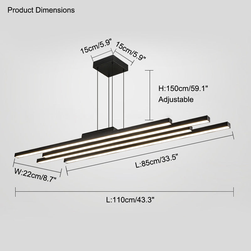 WOW Wireless Linear Led Chandelier-wow2012