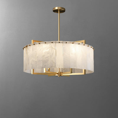WOW Round Alabaster Chandelier-wow2390a