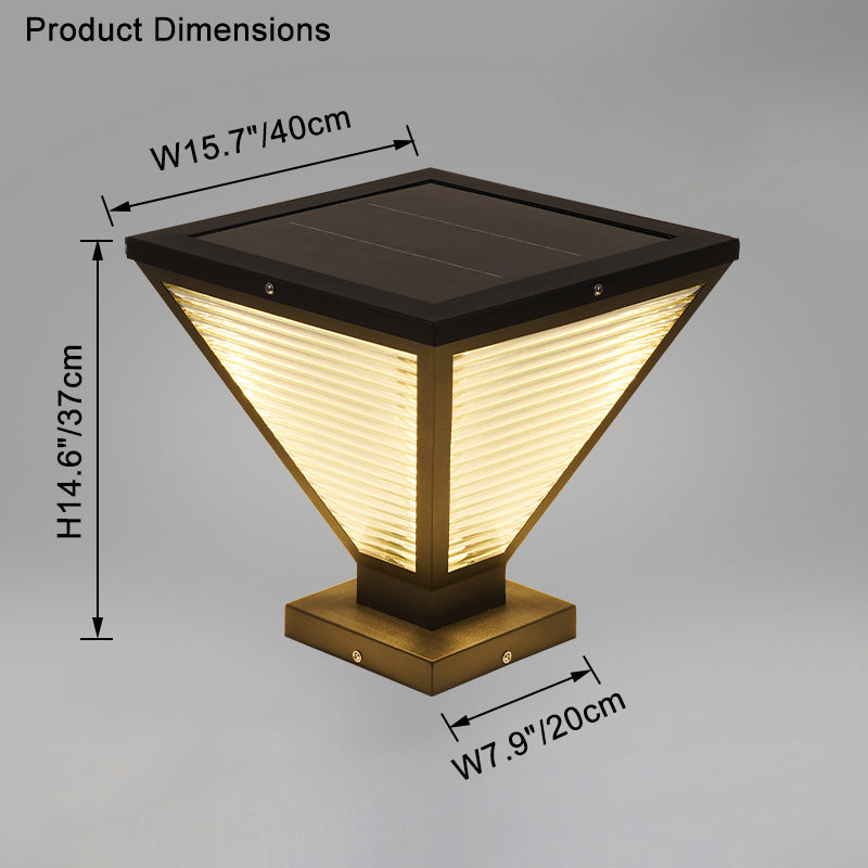 WOW Solar Pillar Light-wow9142