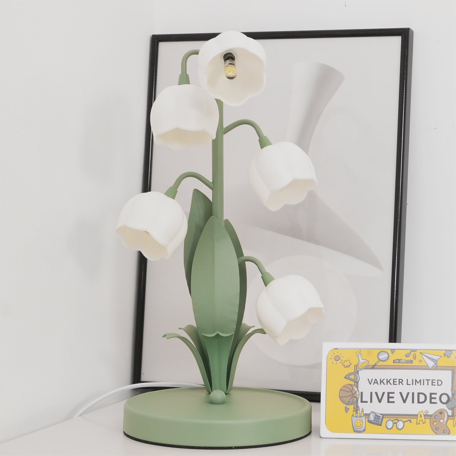 Sara Orchid Table Lamp