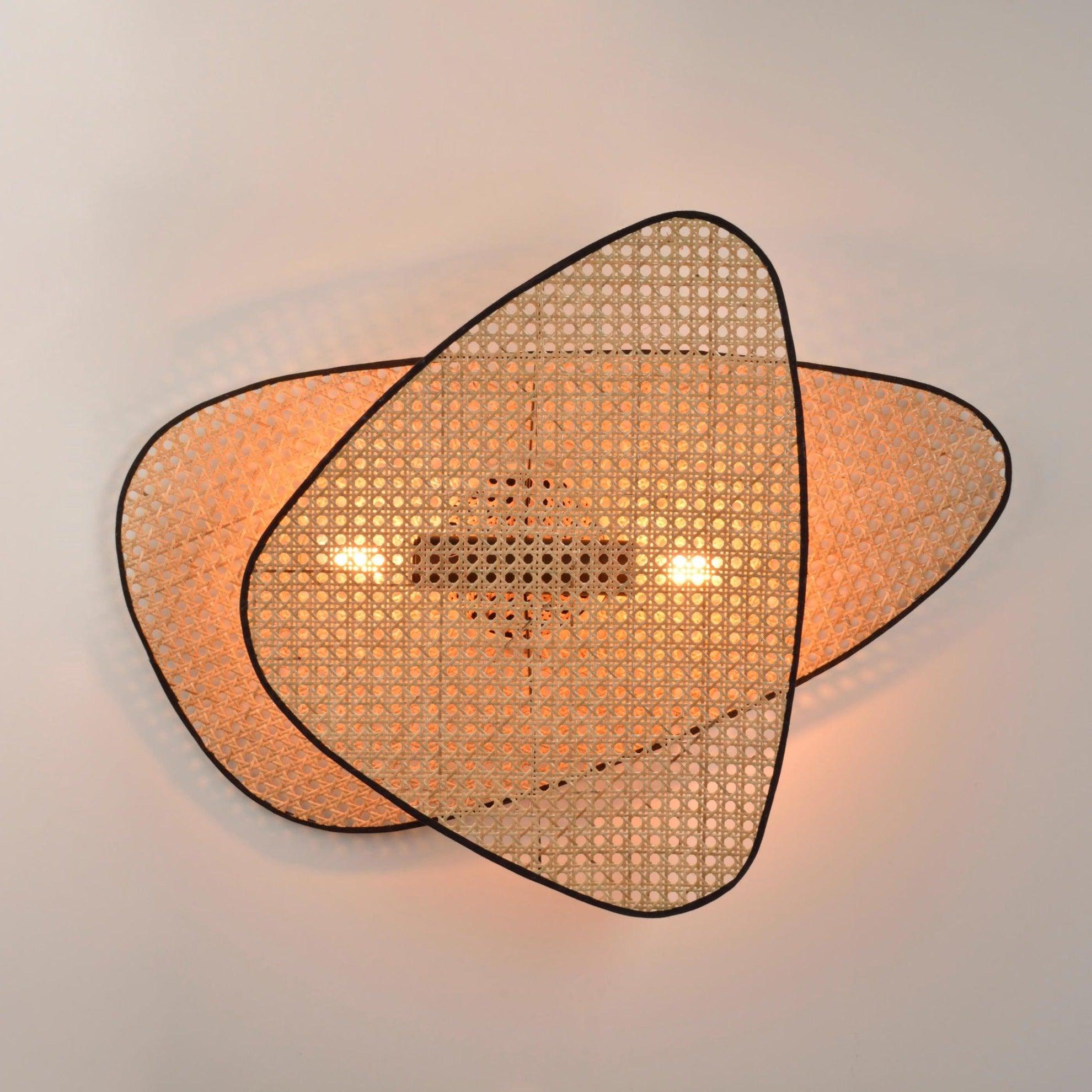 WOW Screen Cannage Sconce