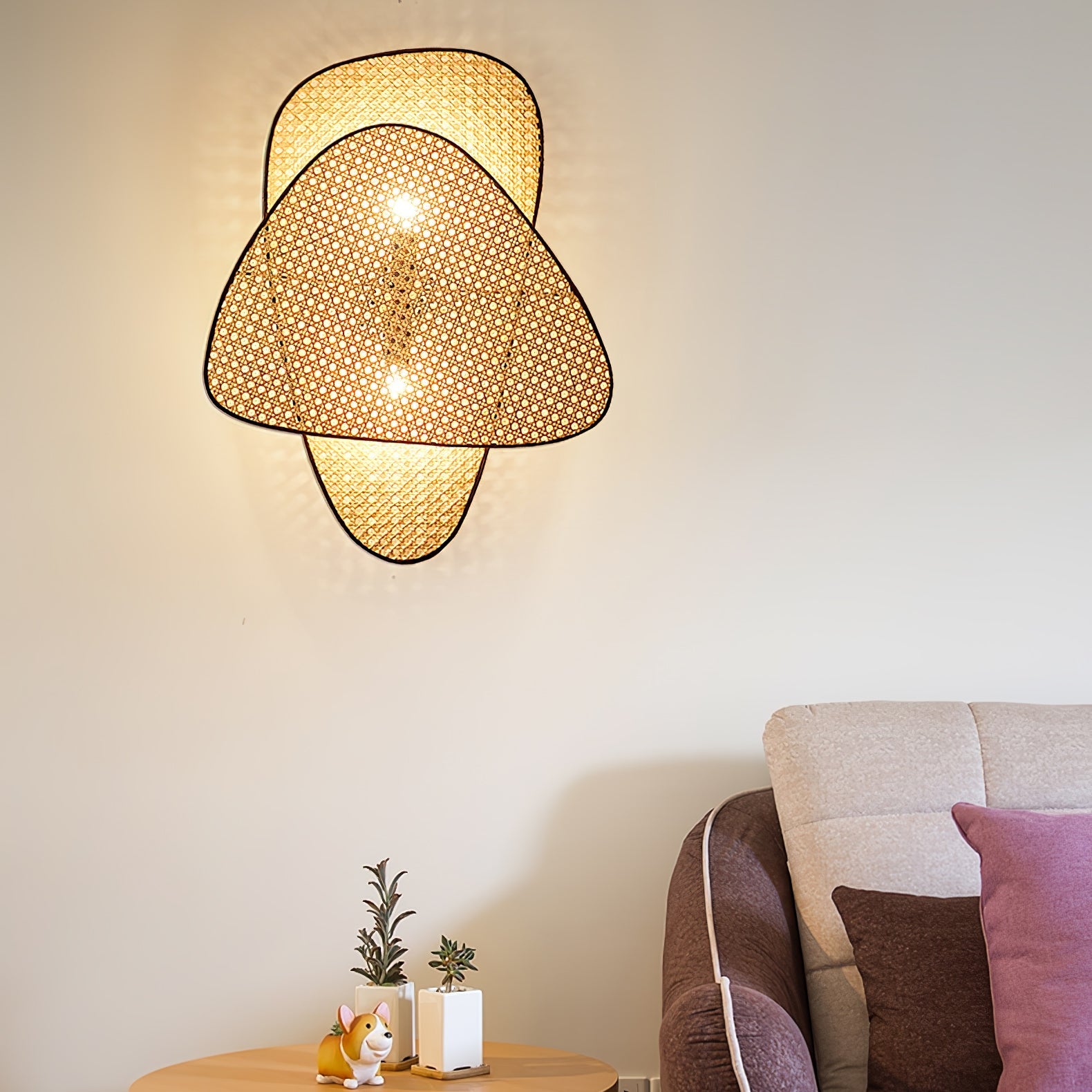 WOW Screen Cannage Sconce