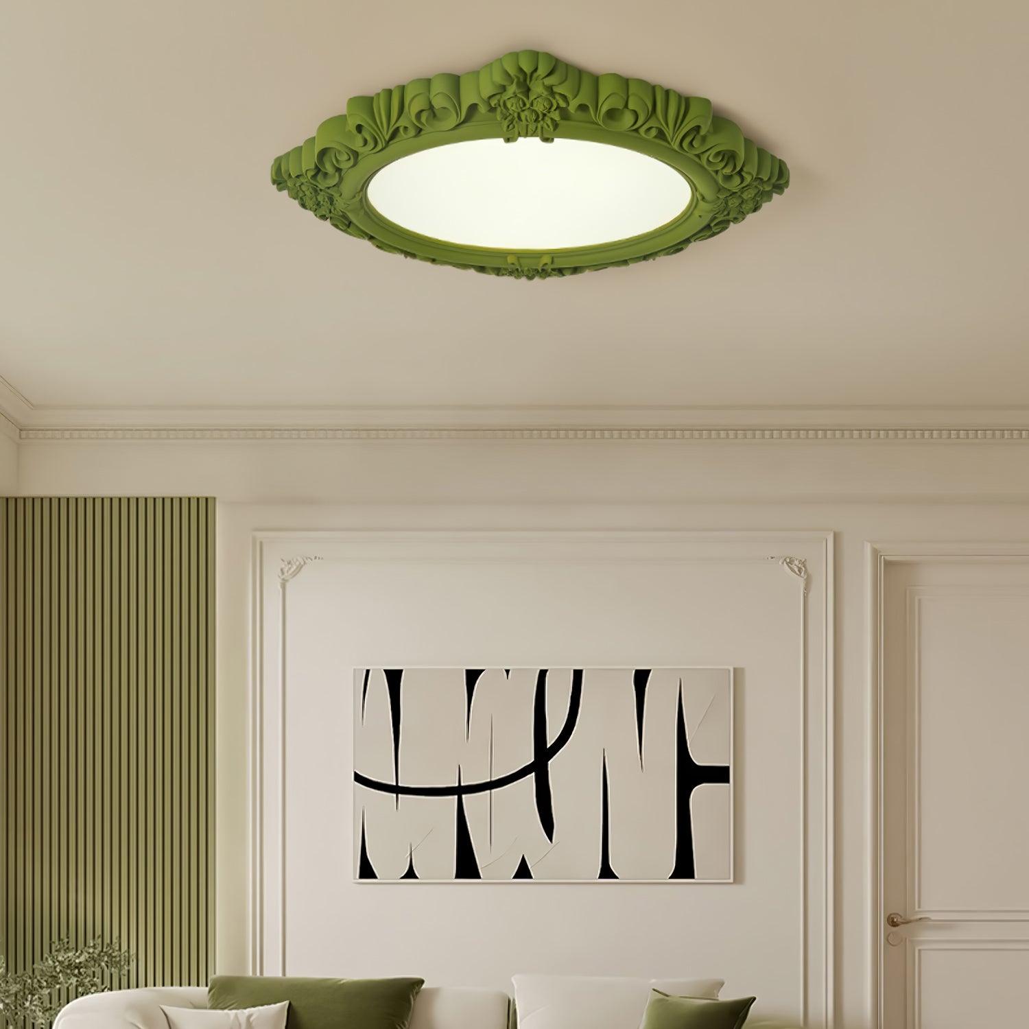 WOW Sculpted Resin Ceiling Lamp