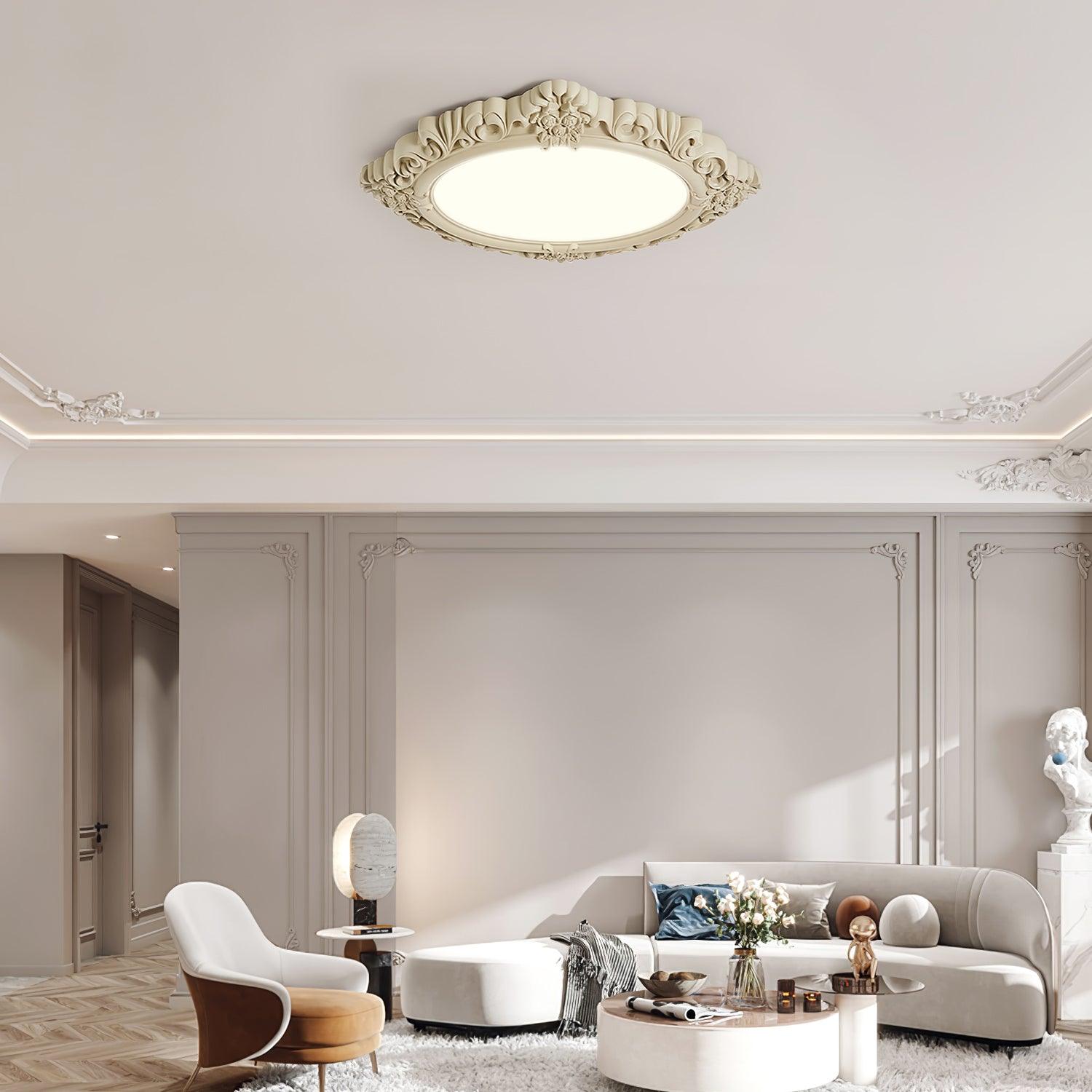 WOW Sculpted Resin Ceiling Lamp