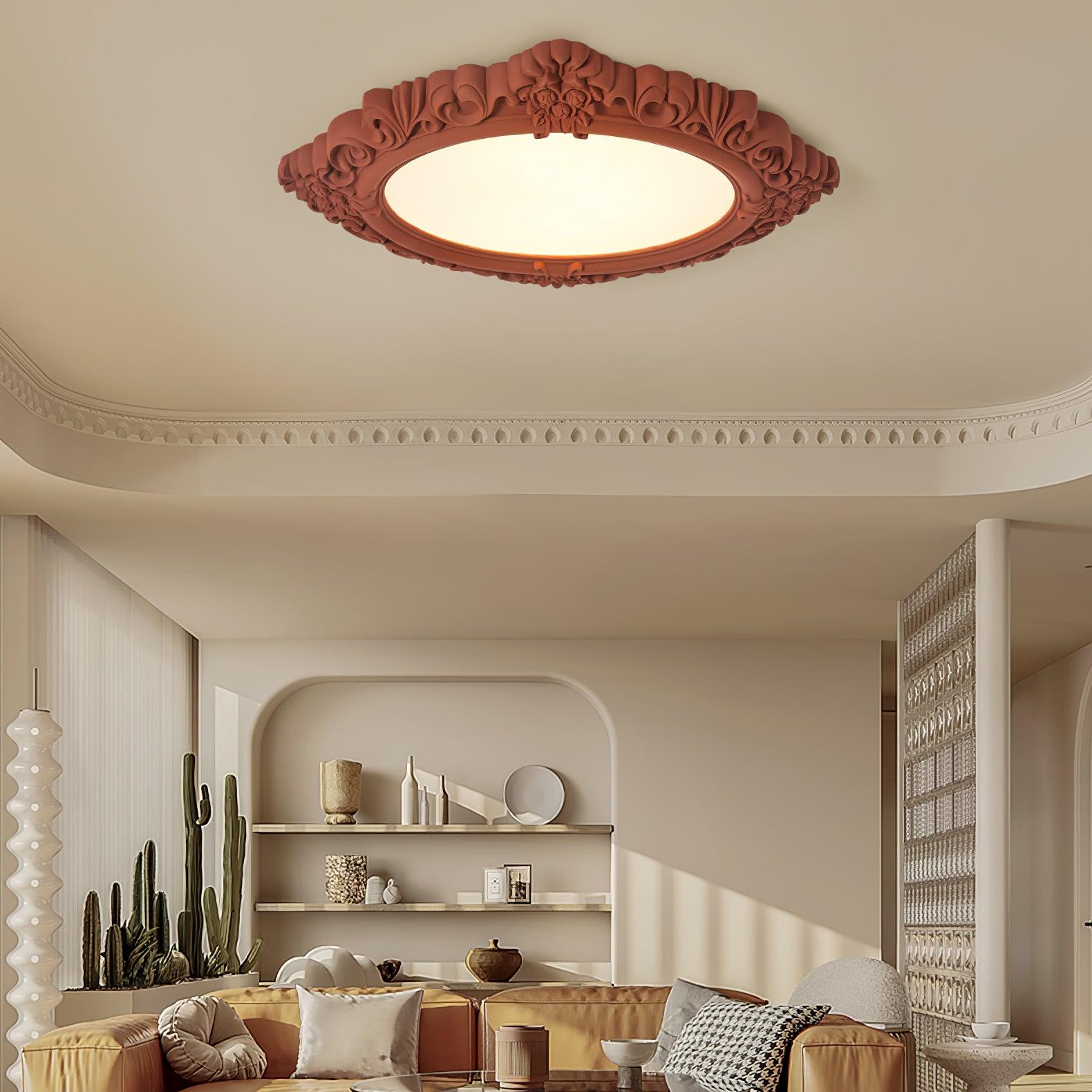 WOW Sculpted Resin Ceiling Lamp