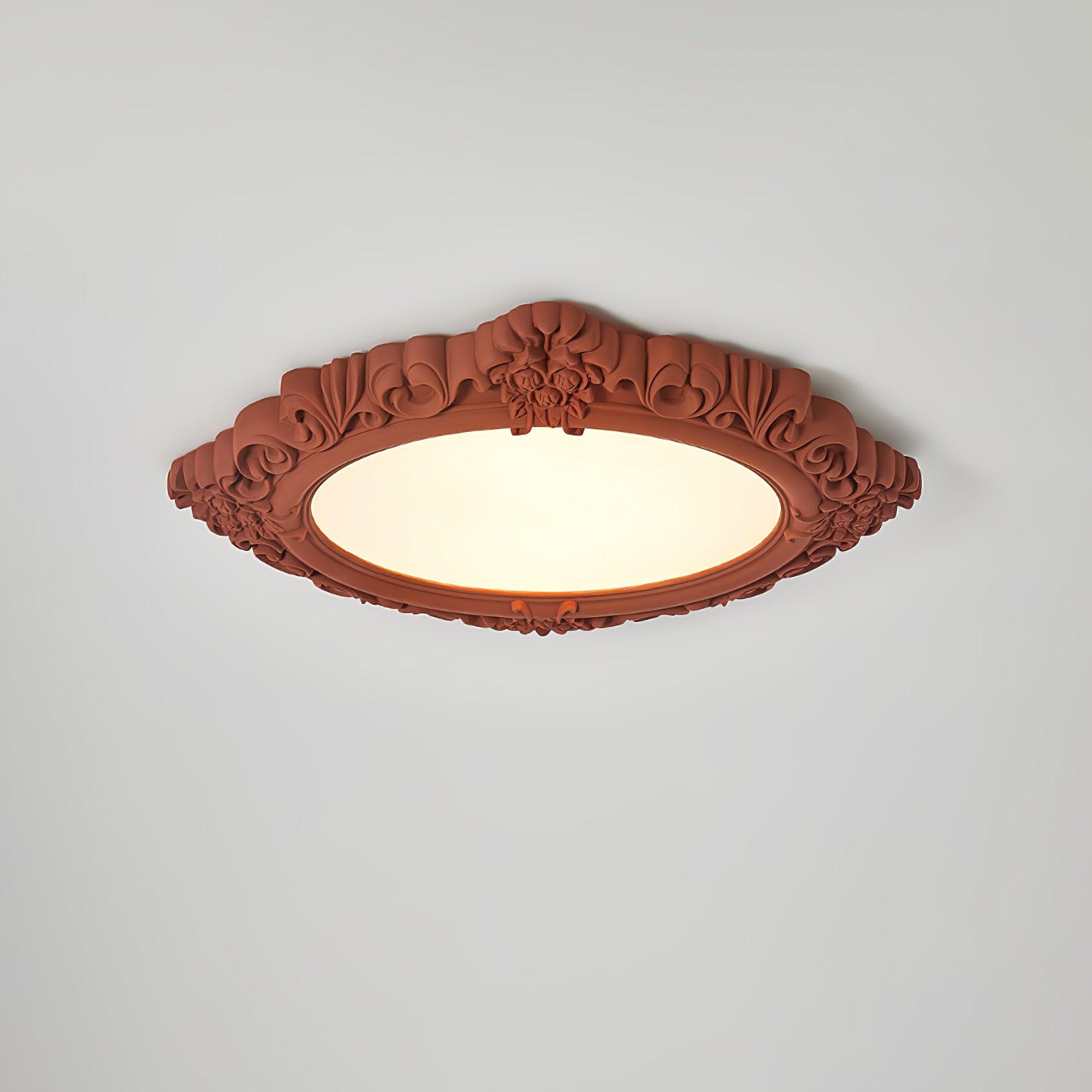 WOW Sculpted Resin Ceiling Lamp