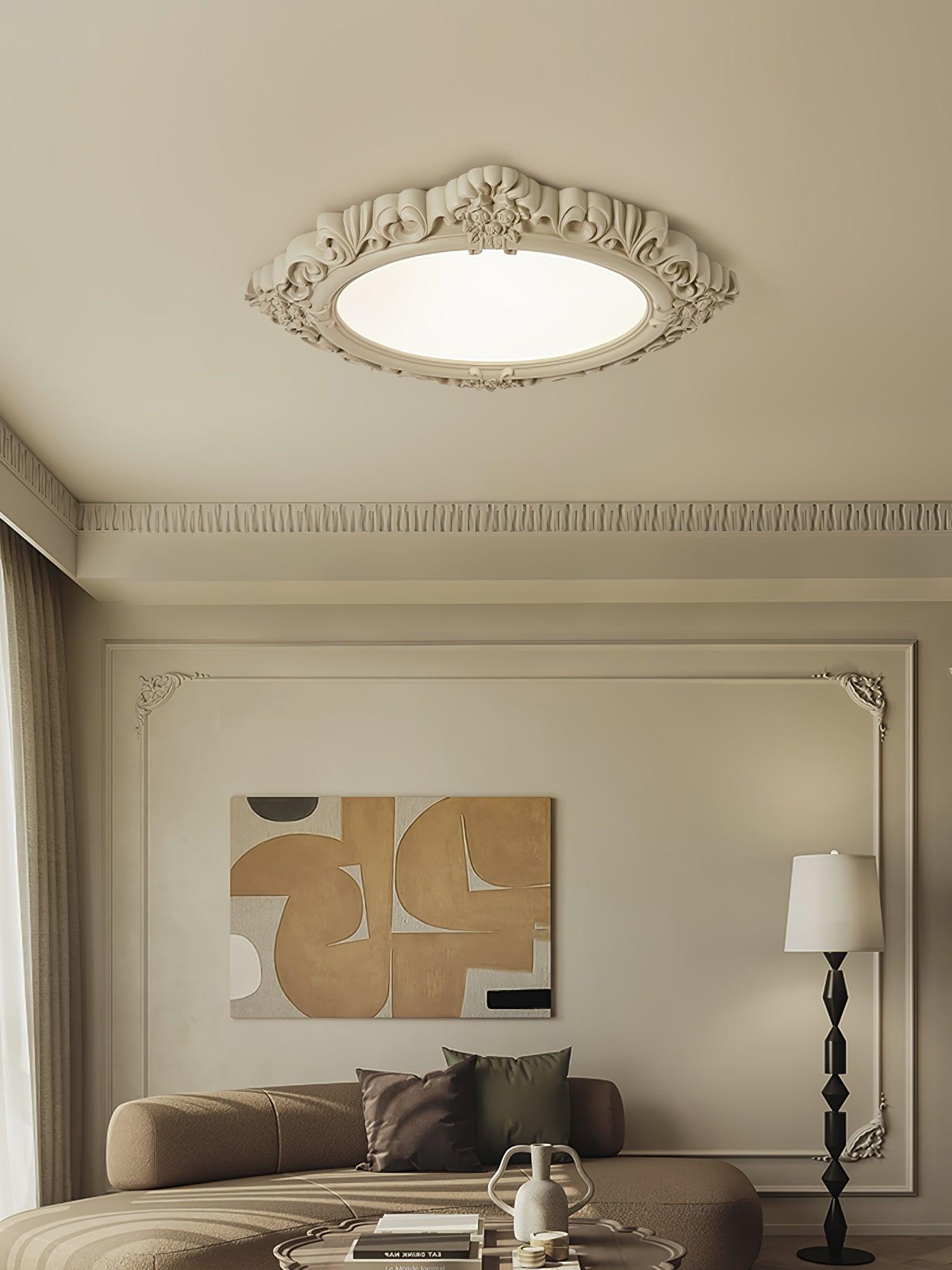 WOW Sculpted Resin Ceiling Lamp