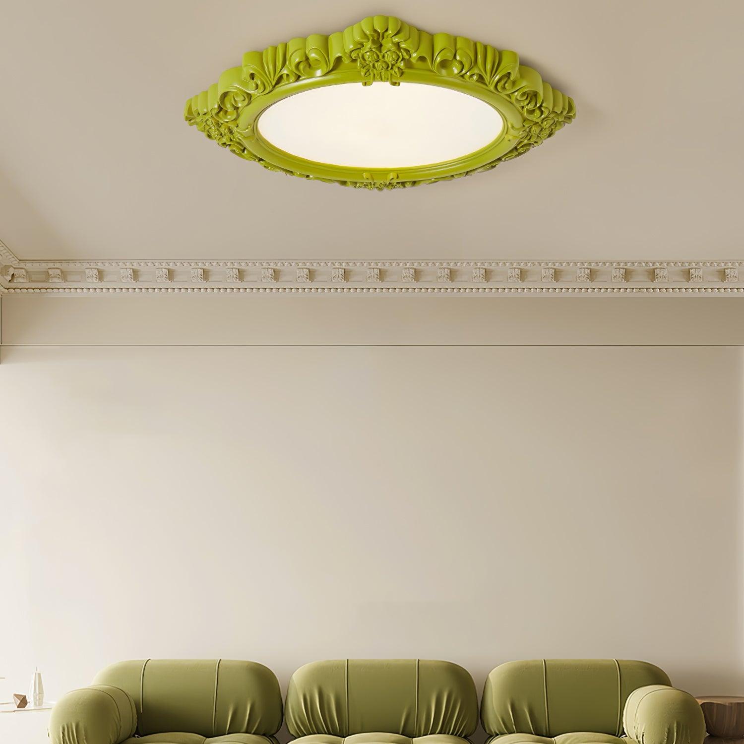 WOW Sculpted Resin Ceiling Lamp
