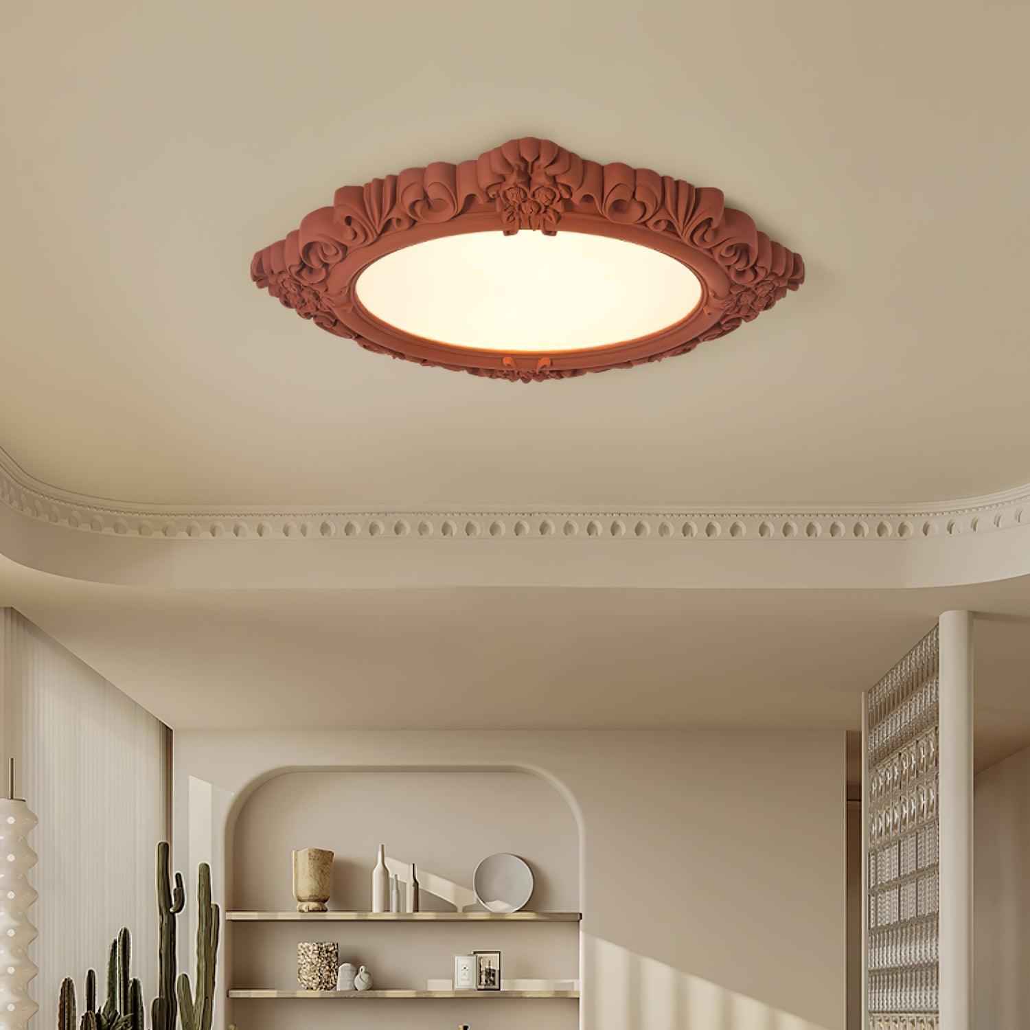 WOW Sculpted Resin Ceiling Lamp