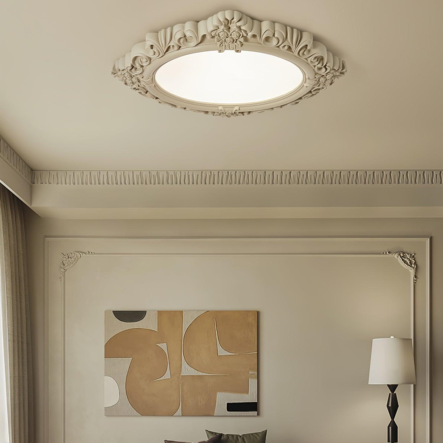 WOW Sculpted Resin Ceiling Lamp