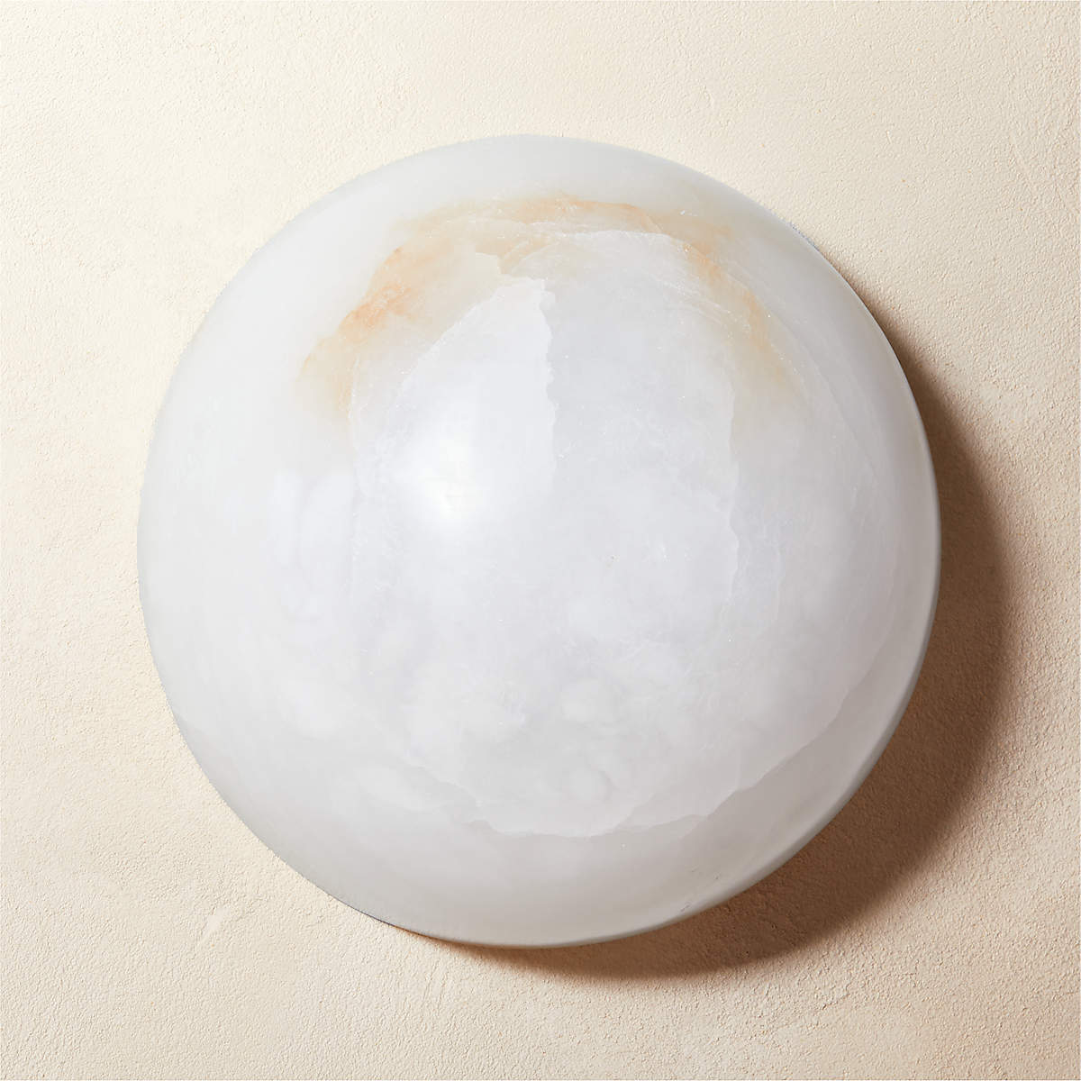 WOW Semicircular Alabaster Wall Lamp