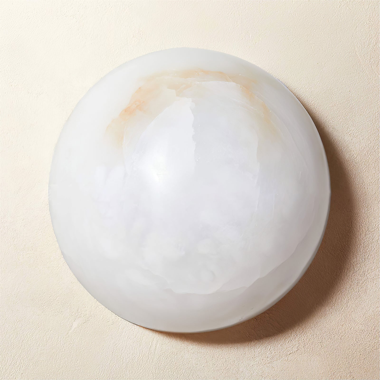 WOW Semicircular Alabaster Wall Lamp