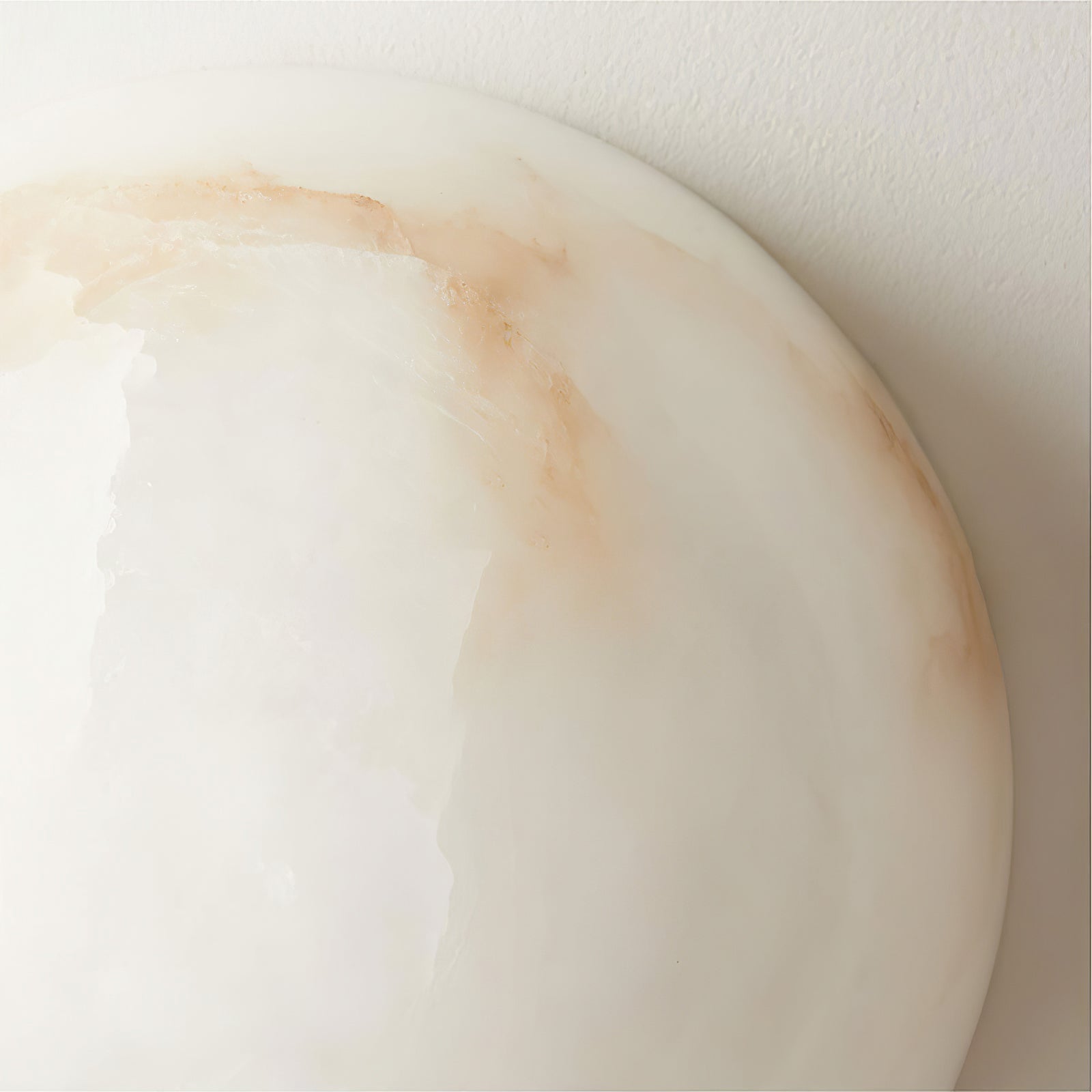 WOW Semicircular Alabaster Wall Lamp