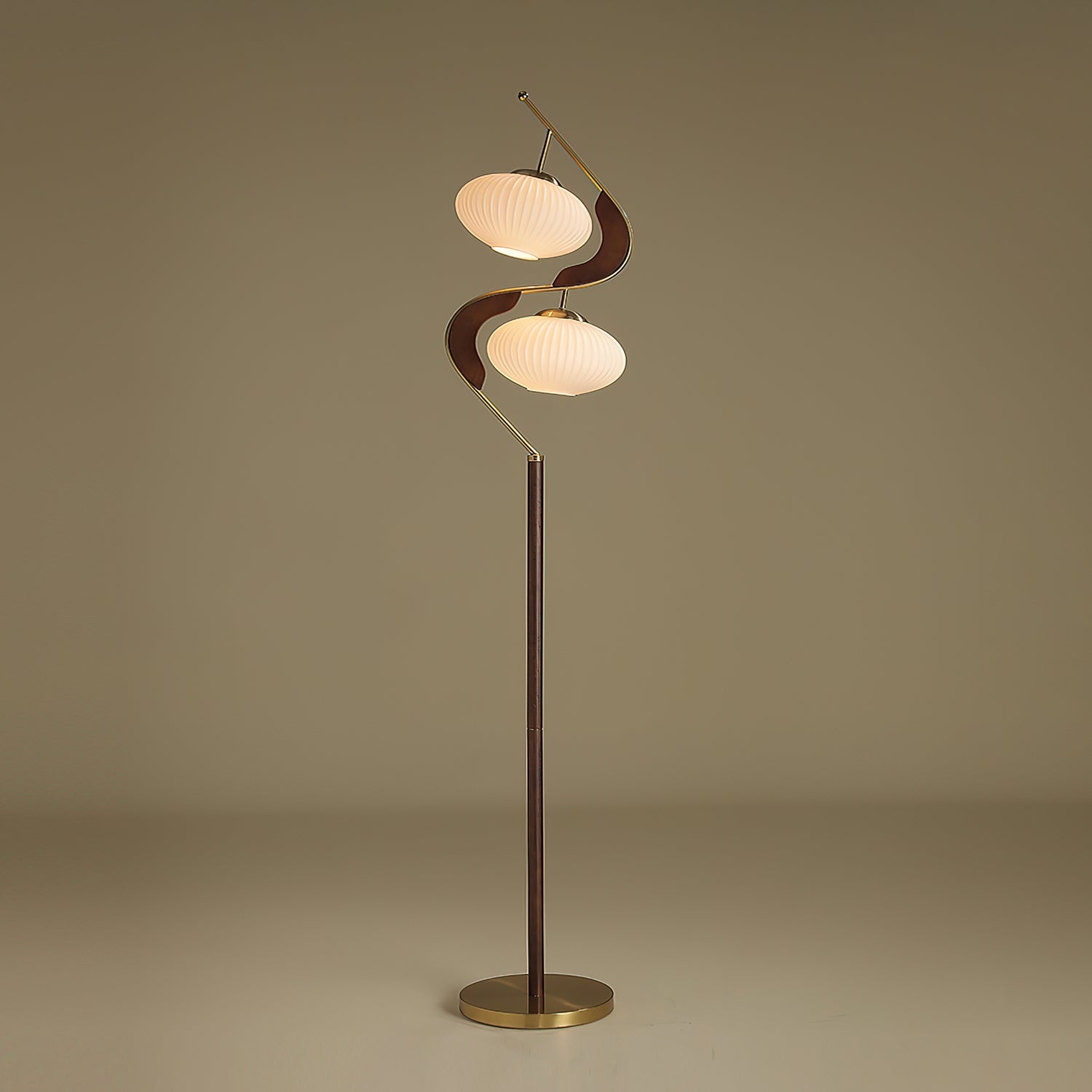 WOW Serenita Double Shade Floor Lamp