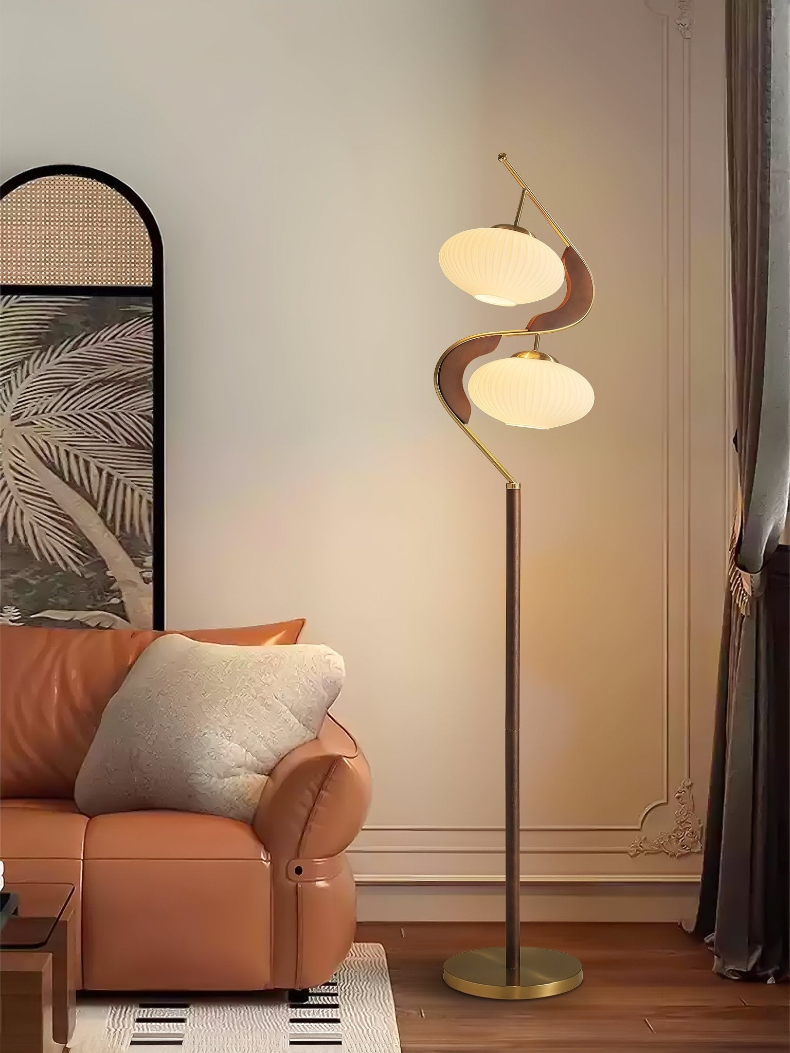 WOW Serenita Double Shade Floor Lamp