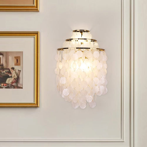 WOW Shell Cascading Wall Light