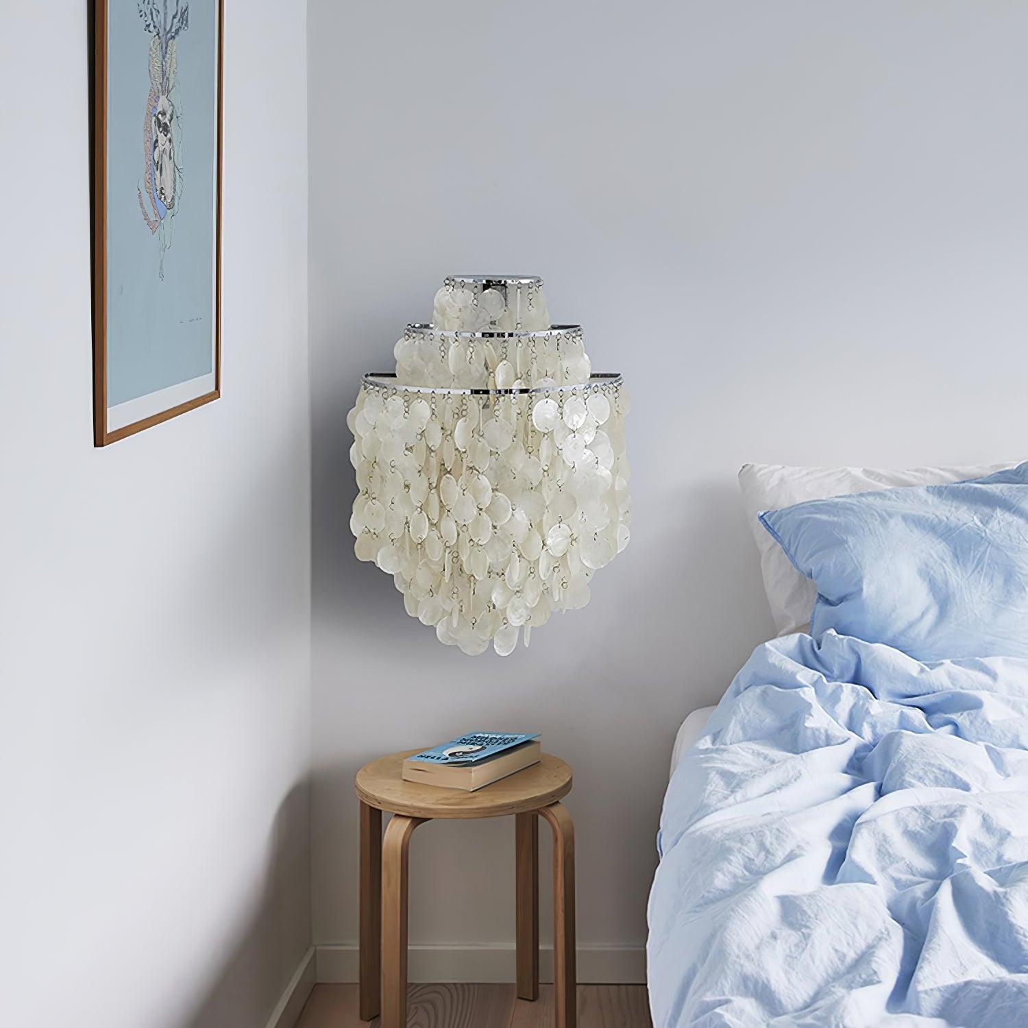 WOW Shell Cascading Wall Light