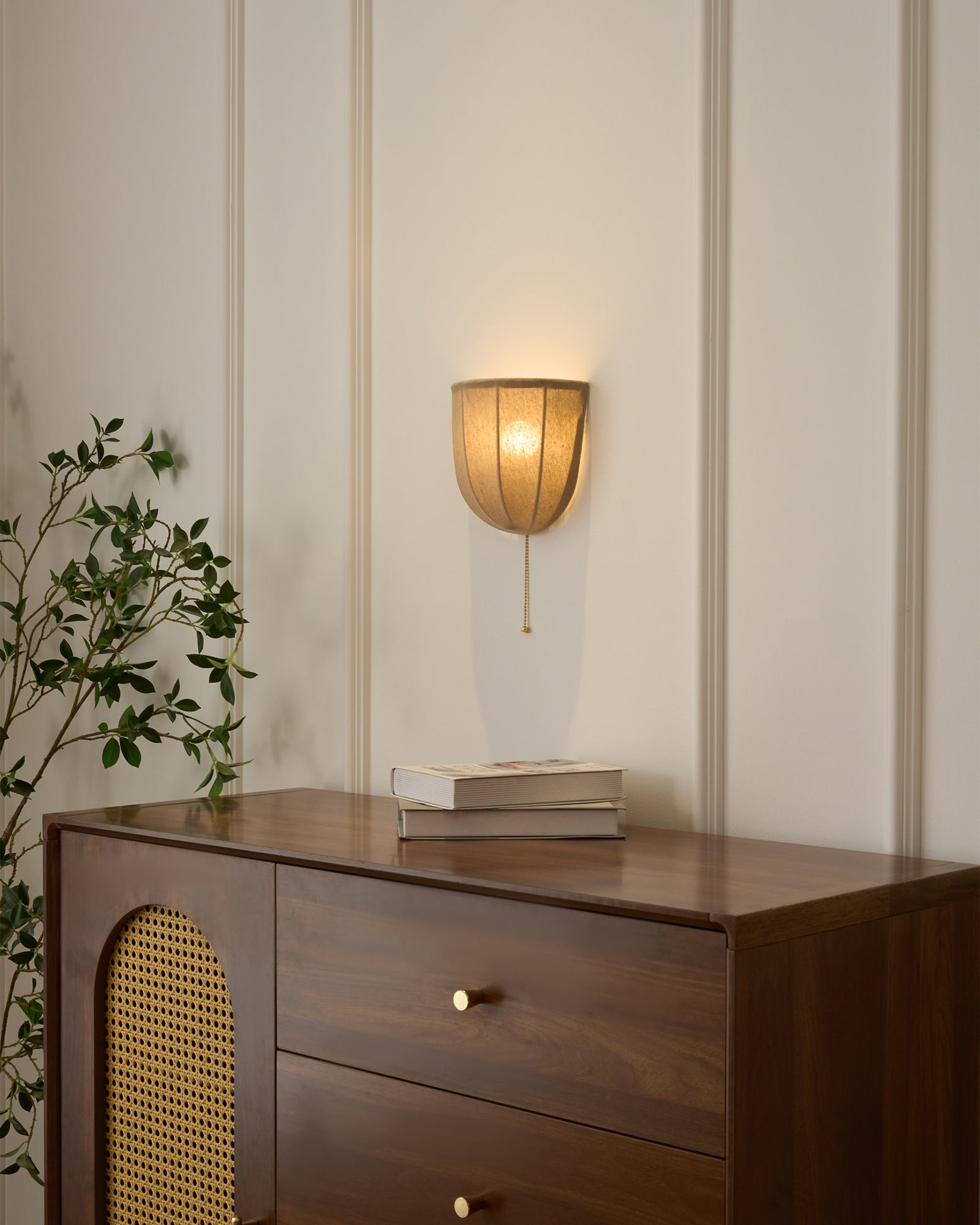 WOW Sienna Linen Wall Sconce