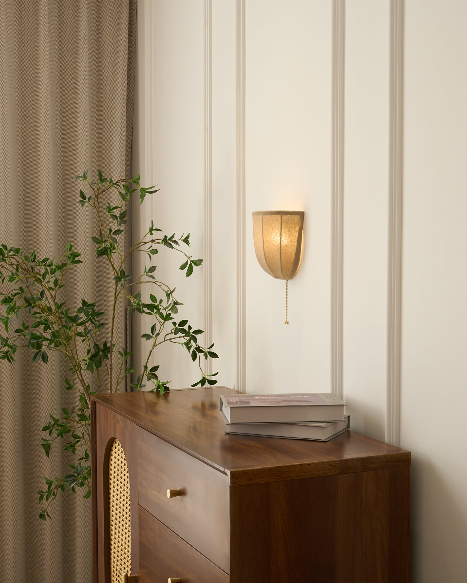 WOW Sienna Linen Wall Sconce