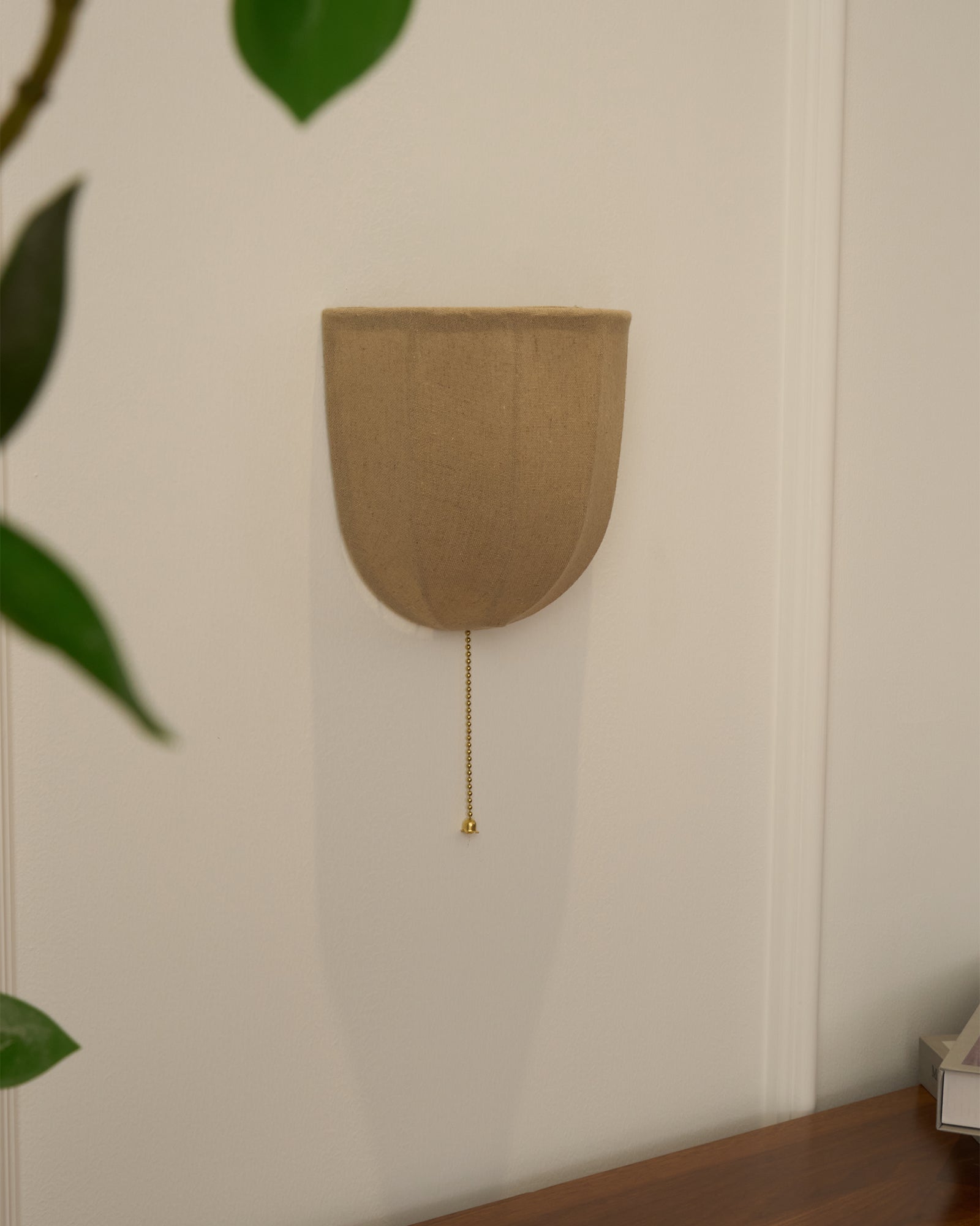 WOW Sienna Linen Wall Sconce