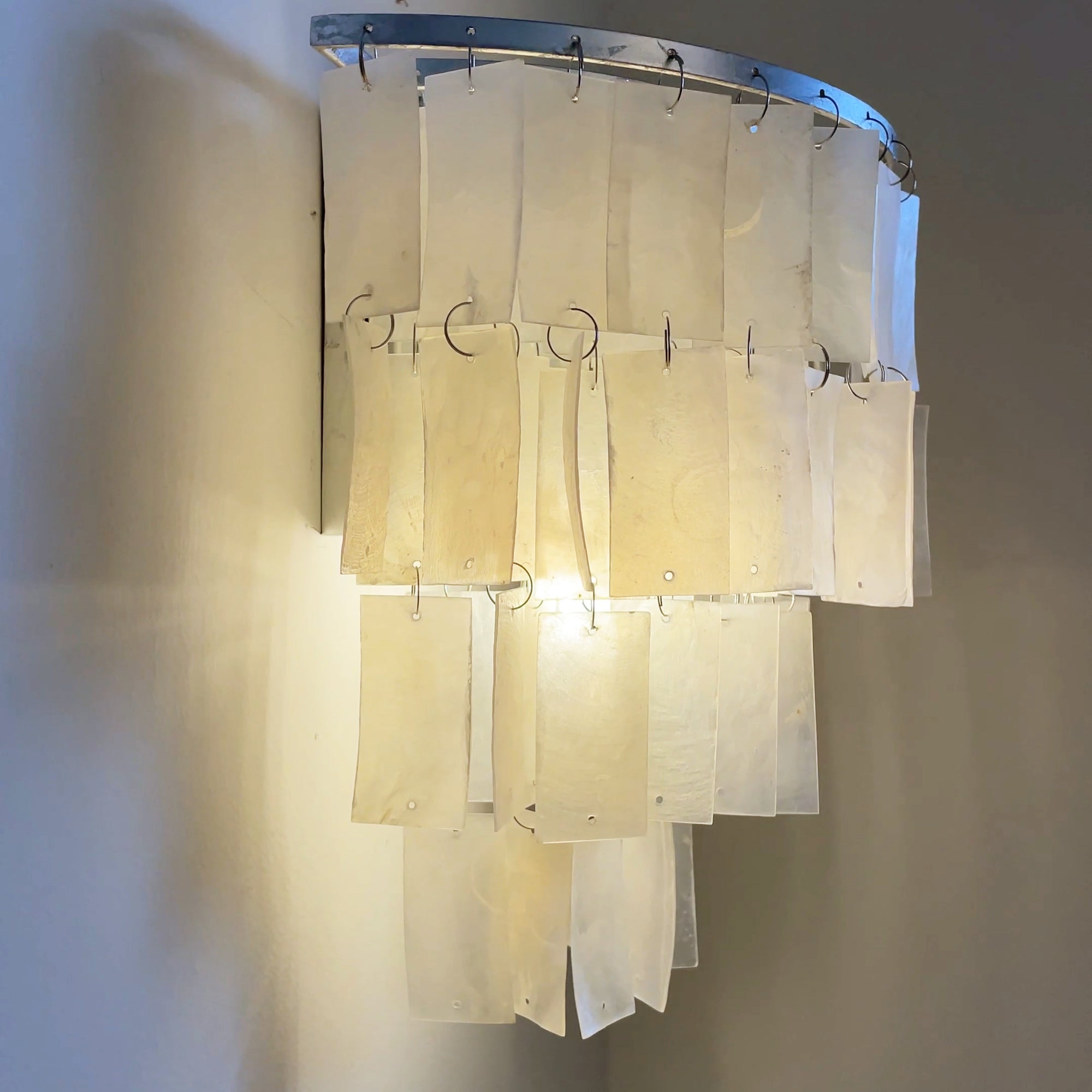 WOW Skye Shell Tiered Wall Lamp