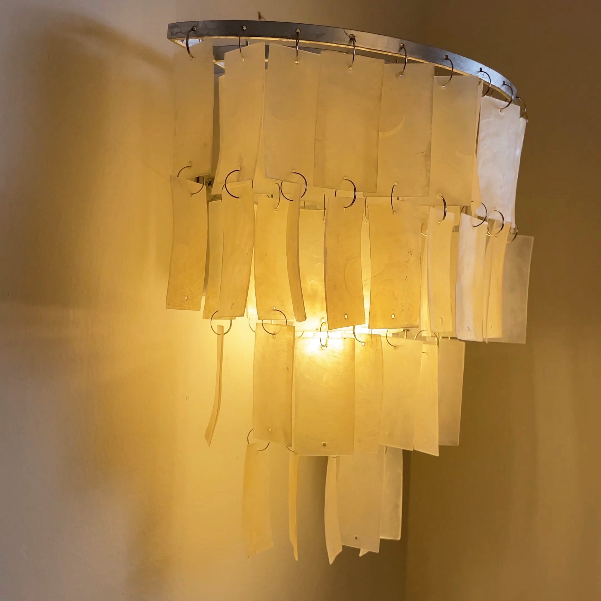 WOW Skye Shell Tiered Wall Lamp