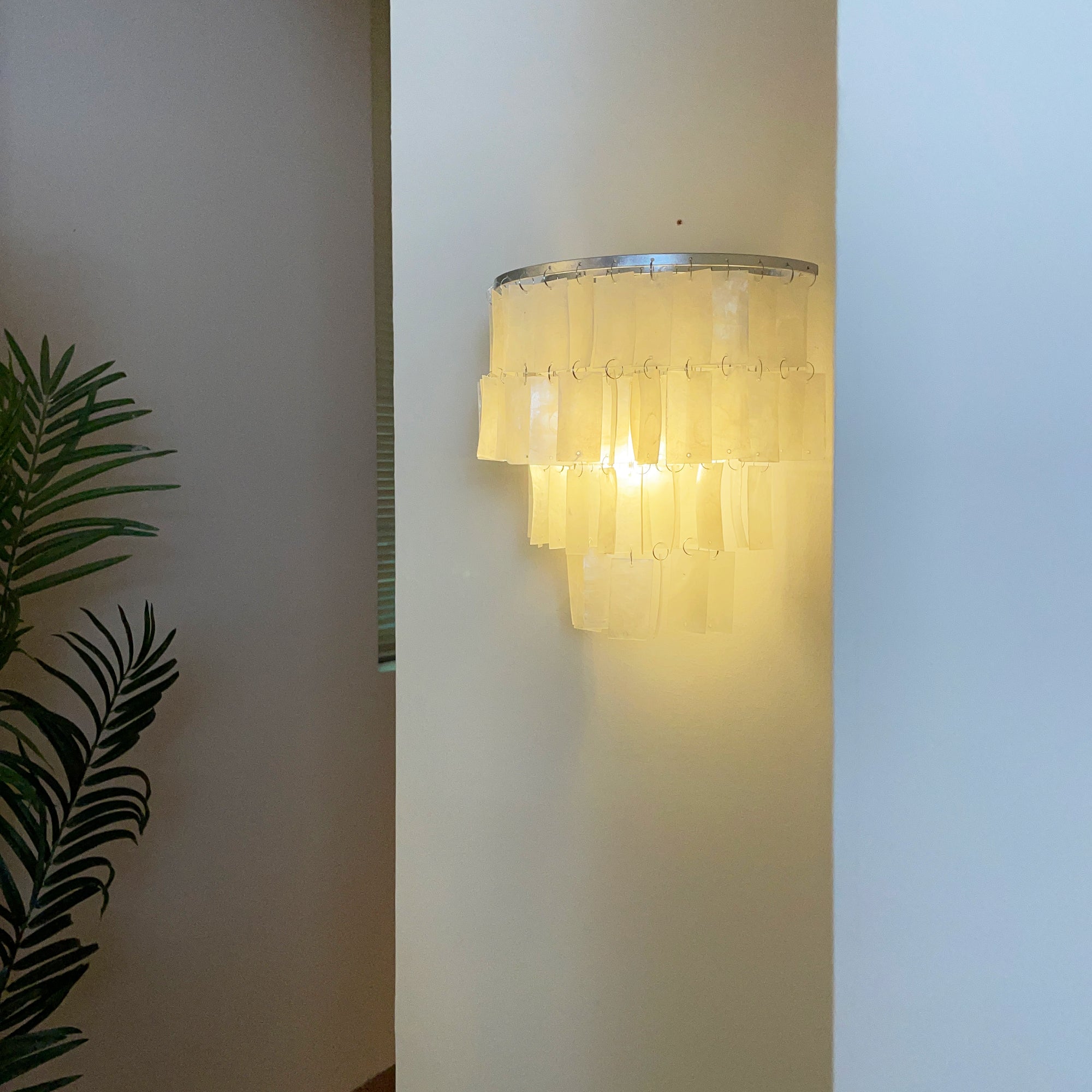 WOW Skye Shell Tiered Wall Lamp