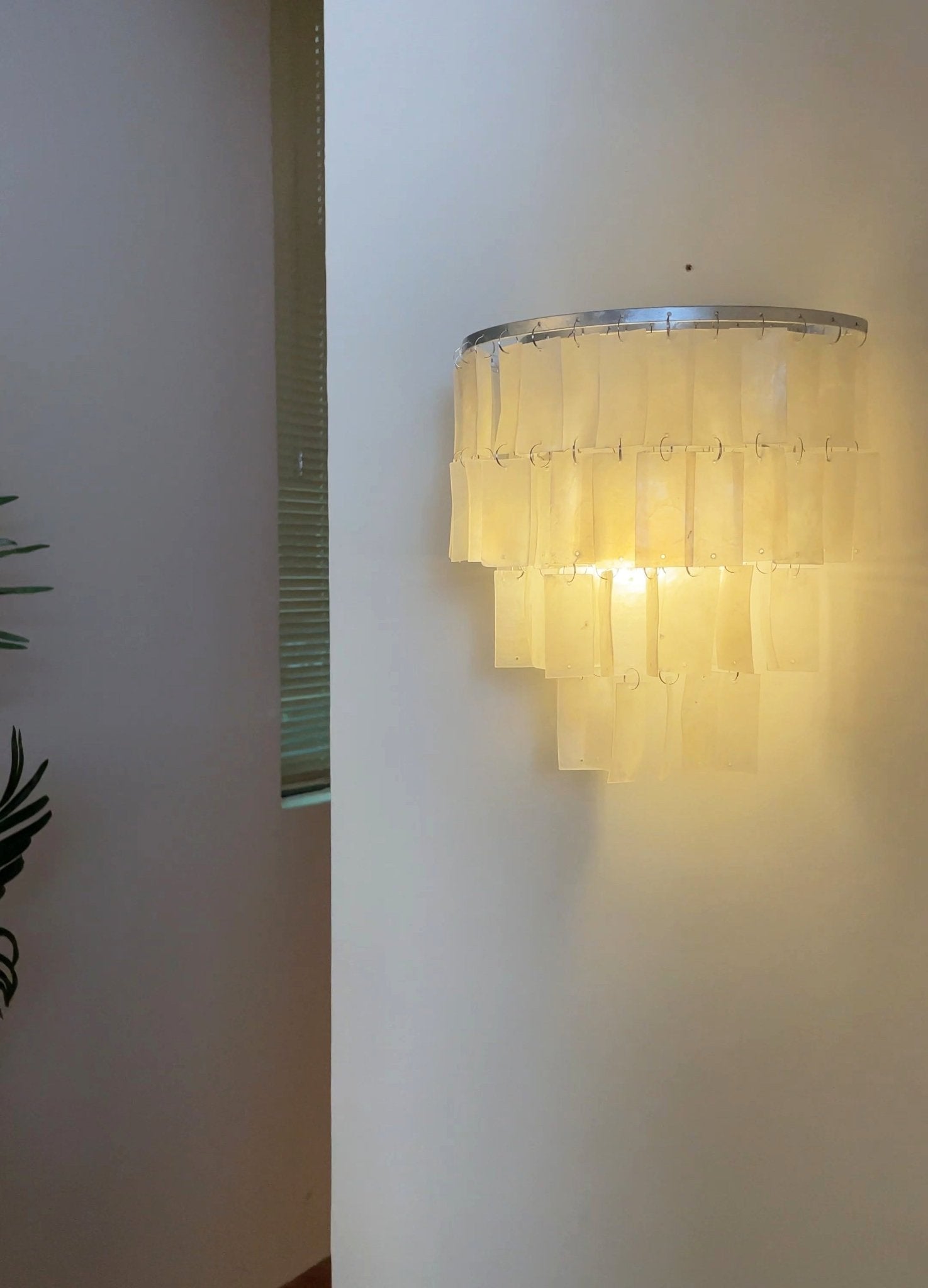WOW Skye Shell Tiered Wall Lamp