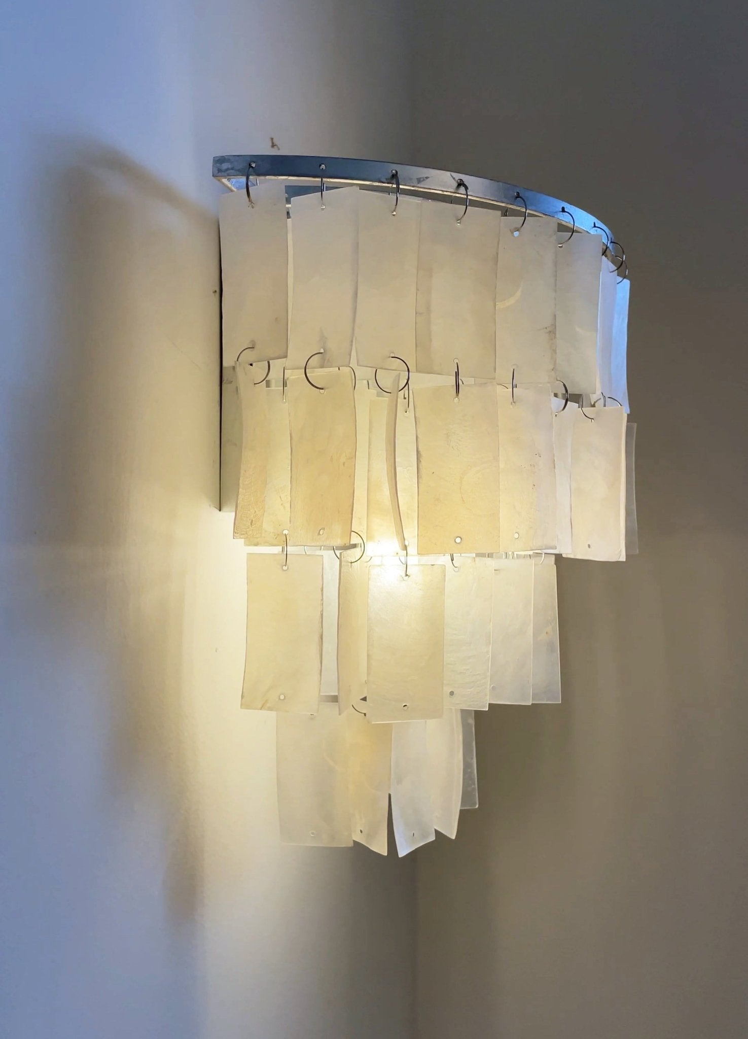 WOW Skye Shell Tiered Wall Lamp