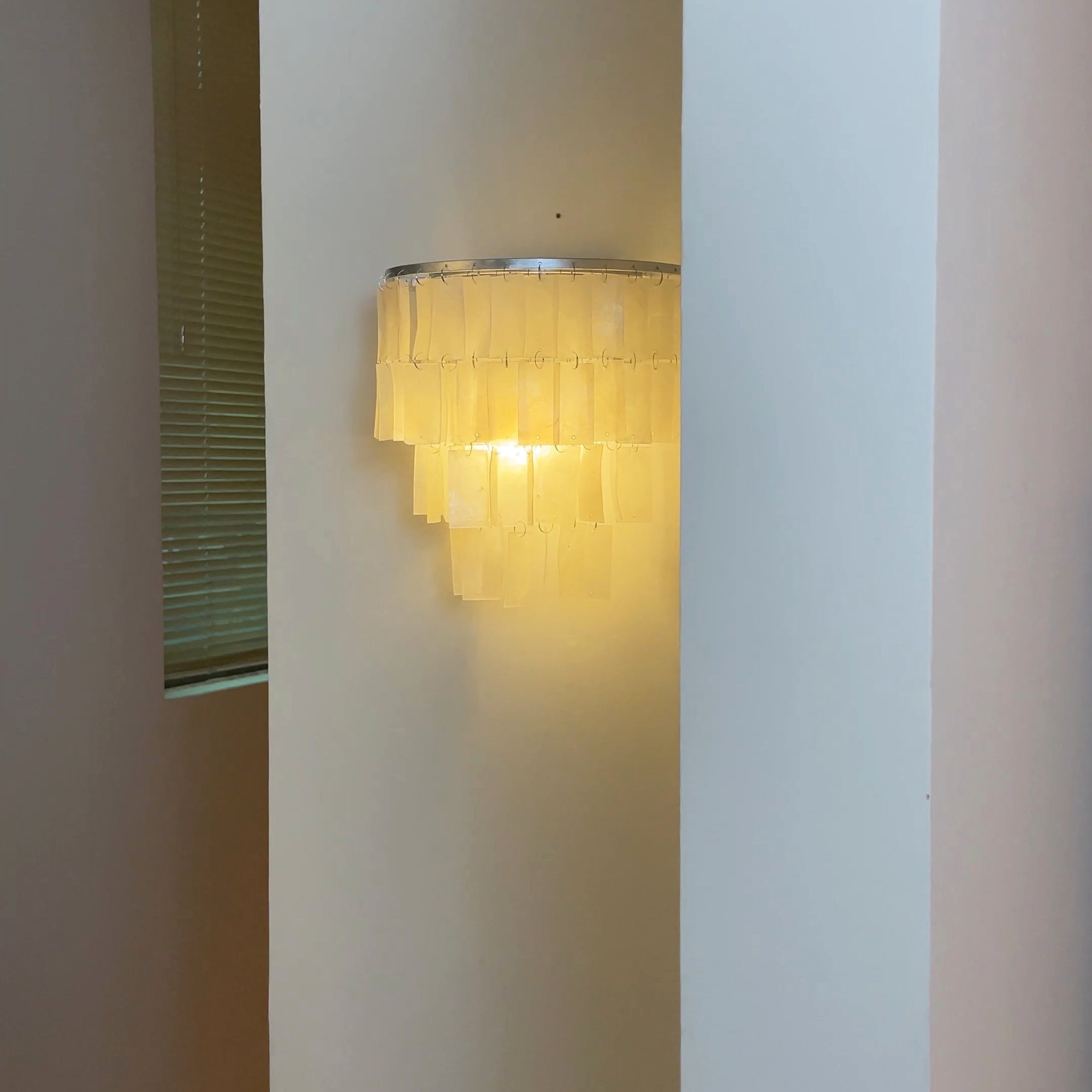 WOW Skye Shell Tiered Wall Lamp