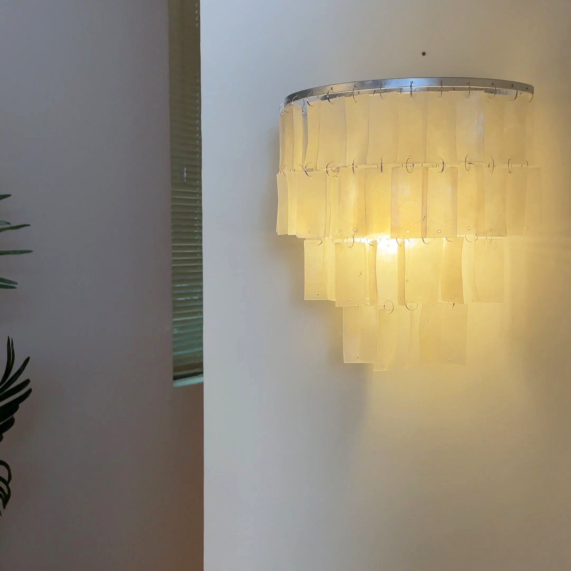 WOW Skye Shell Tiered Wall Lamp