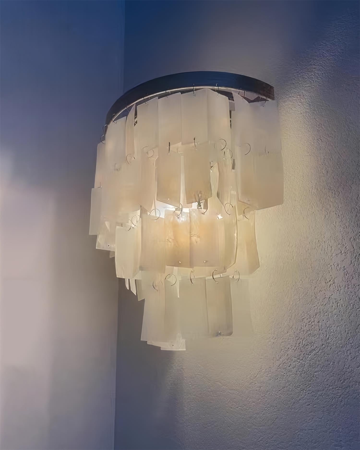 WOW Skye Shell Tiered Wall Lamp