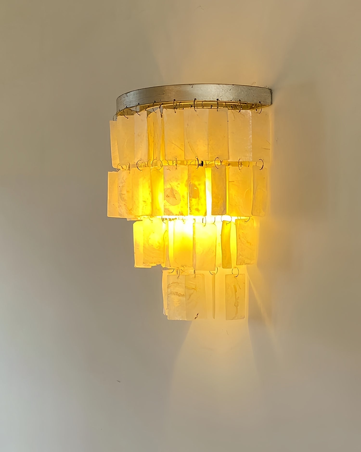 WOW Skye Shell Tiered Wall Lamp