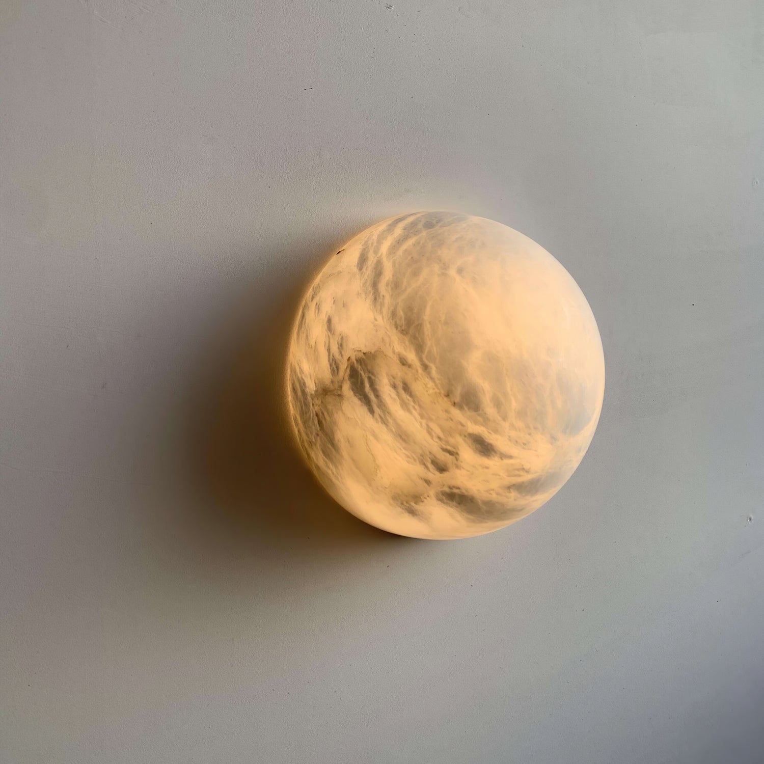 WOW Snowflake Alabaster Wall Sconce
