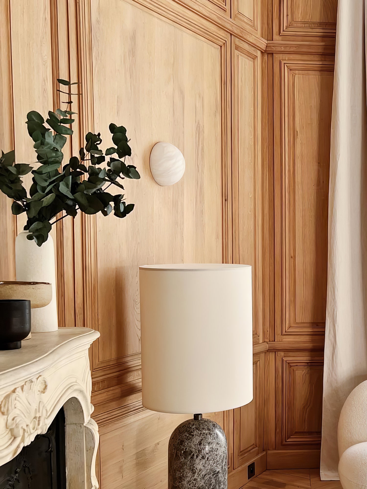 WOW Snowflake Alabaster Wall Sconce
