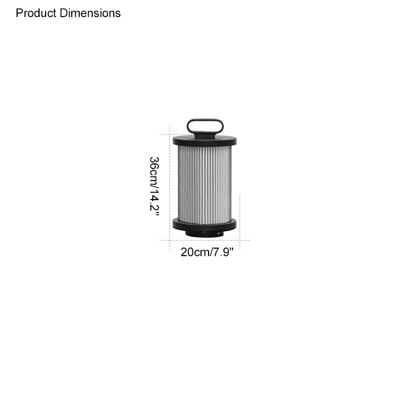 WOW Solar Pleated Glass Lantern-wow9043