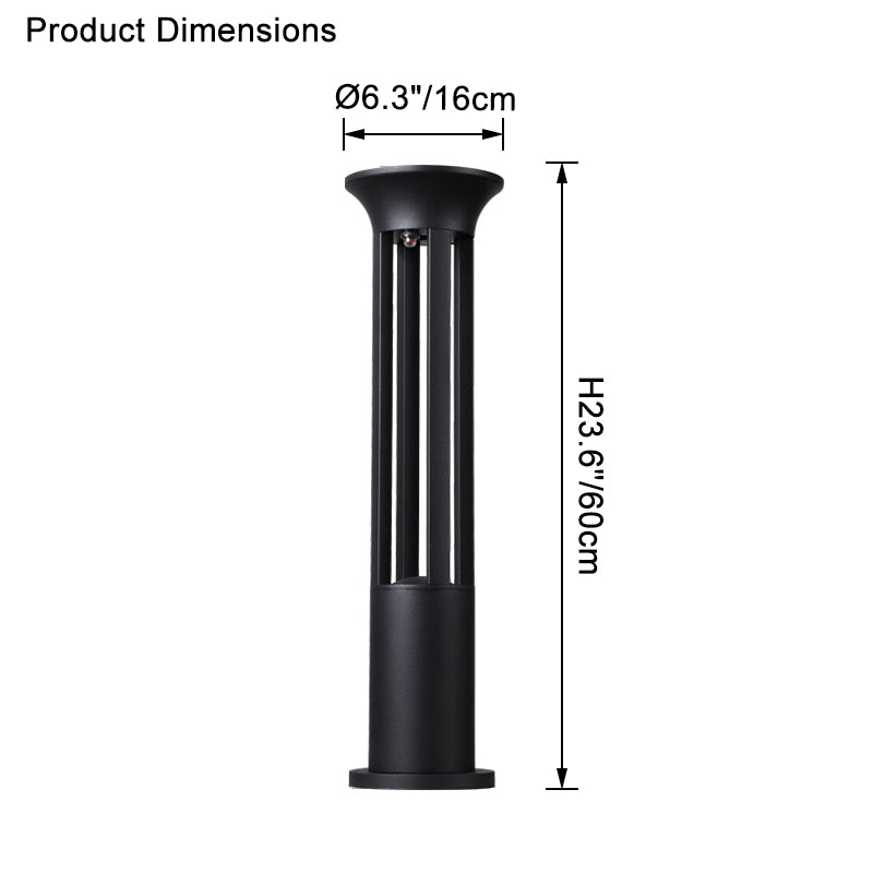WOW Solar Lawn Bollard Light-wow9056