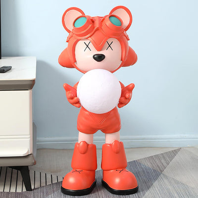 WOW Space Bear Built-in Battery Floor Lamp
