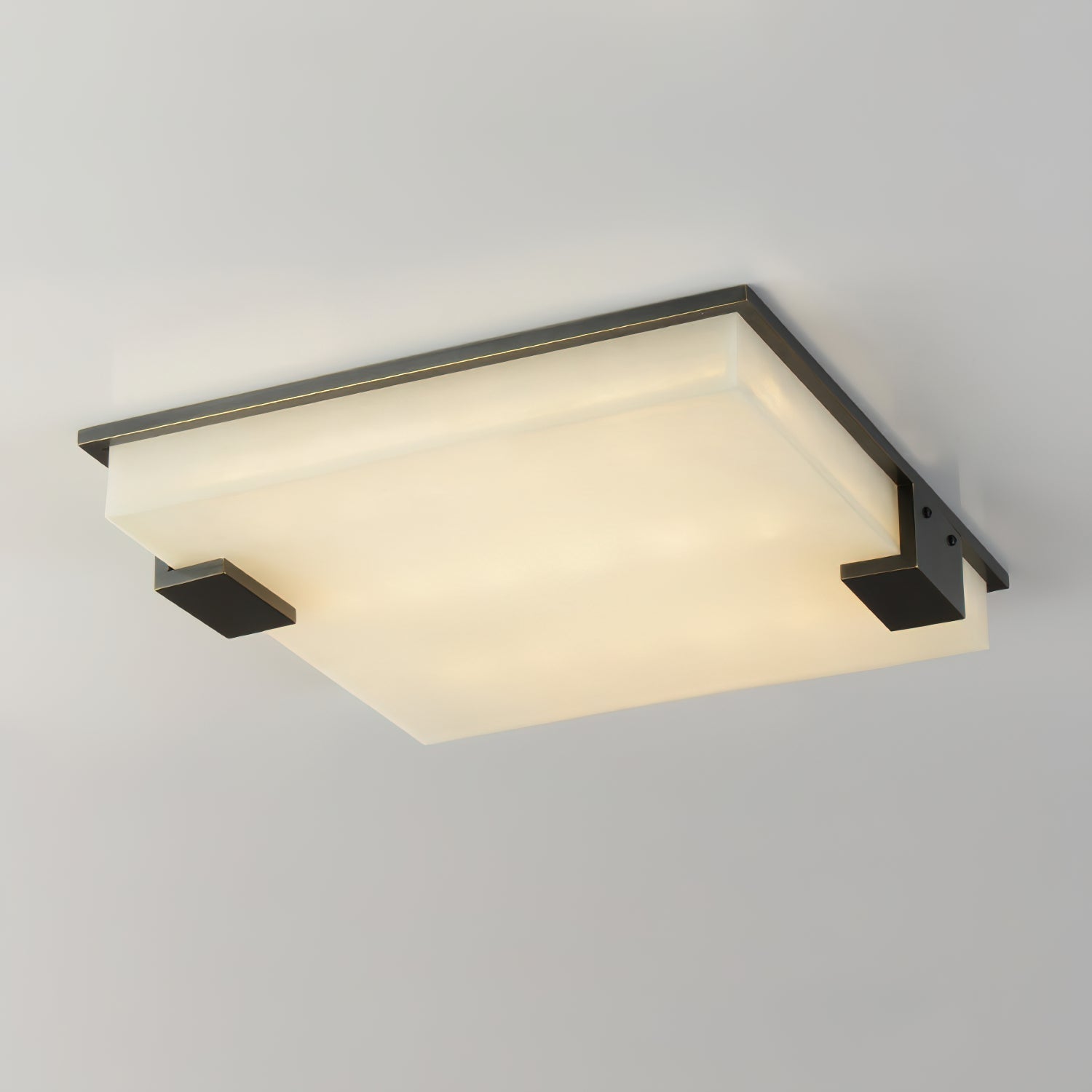 WOW Square Alabaster Ceiling Lamp