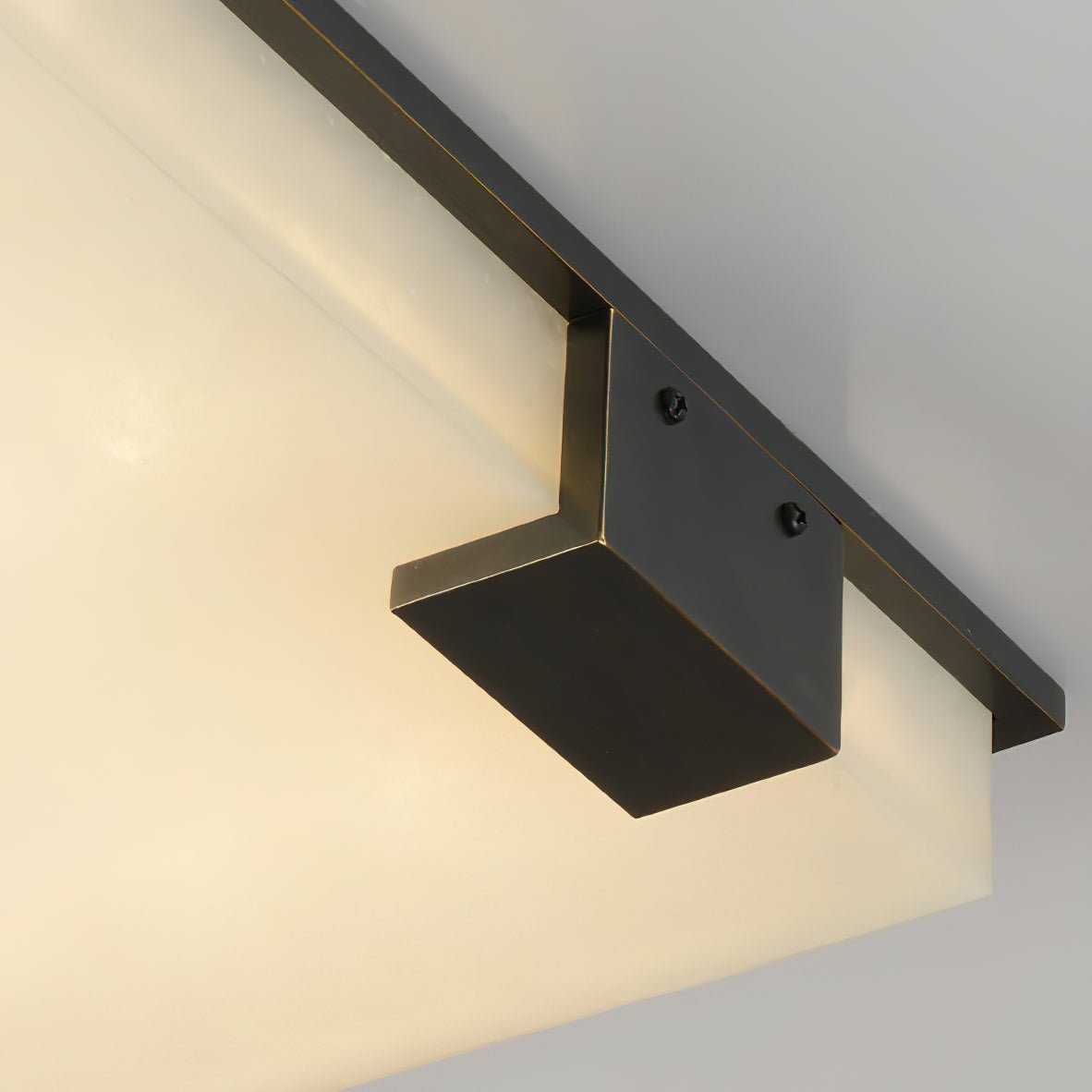 WOW Square Alabaster Ceiling Lamp