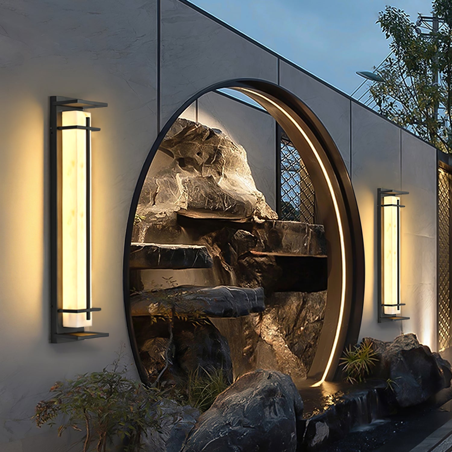 WOW Square Outdoor Wall Light
