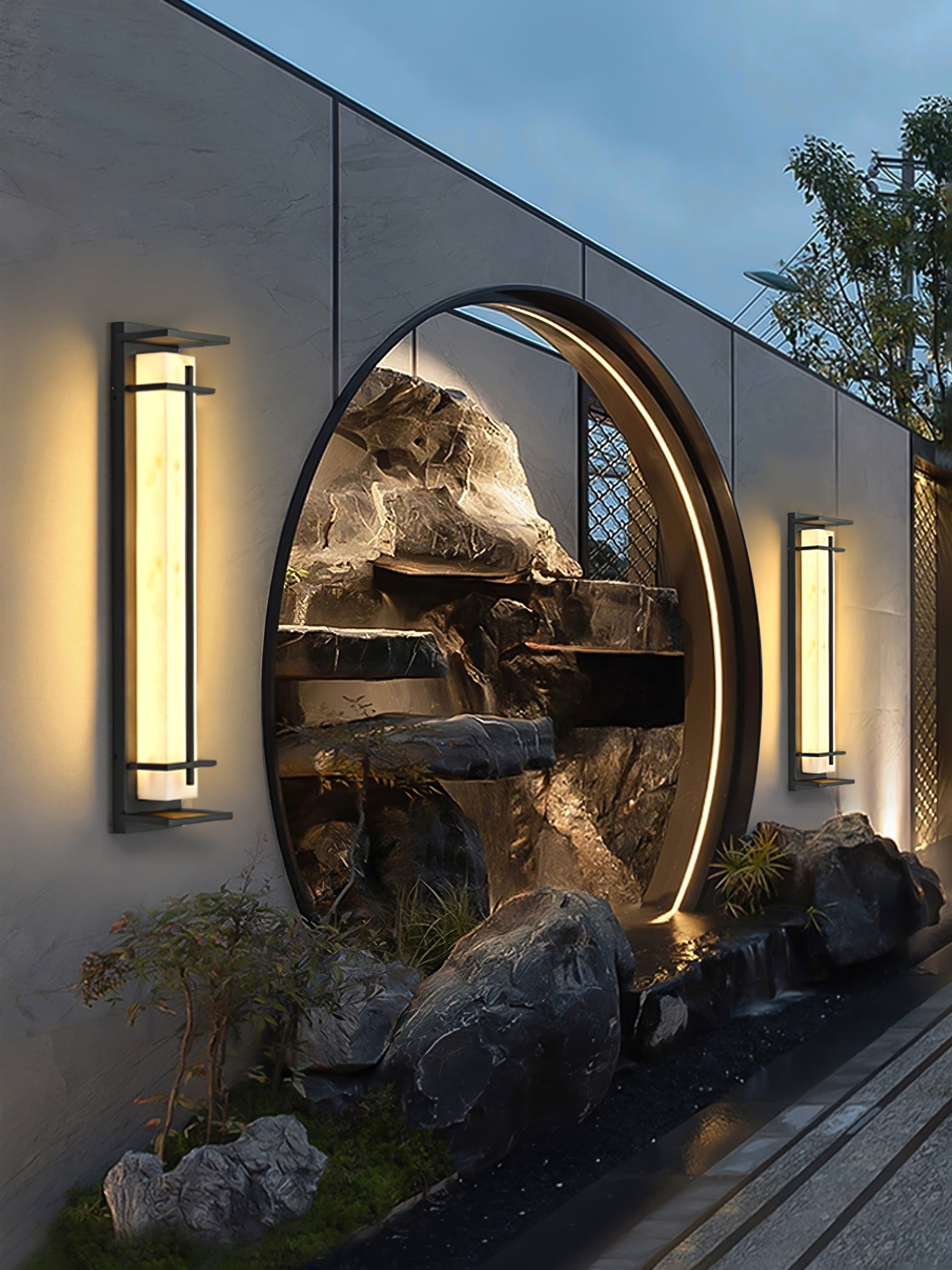 WOW Square Outdoor Wall Light