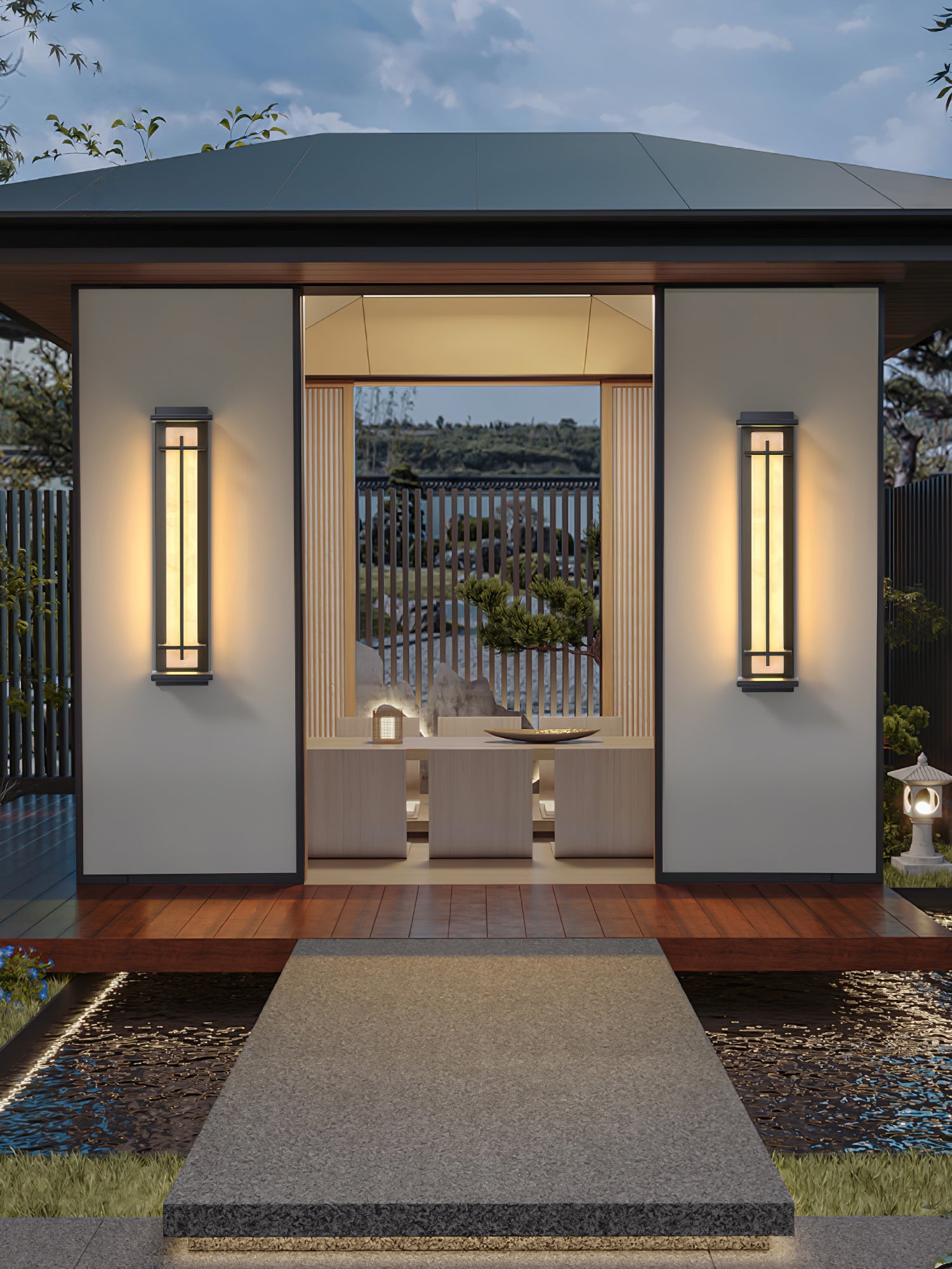WOW Square Outdoor Wall Light
