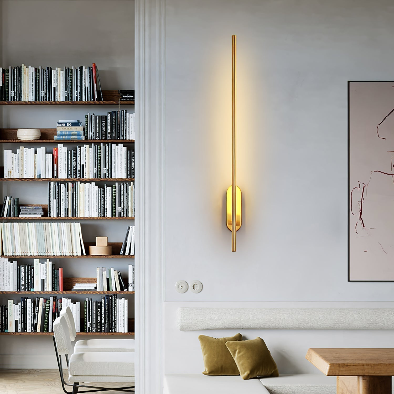 WOW Stick Shaped Plug In Sconce