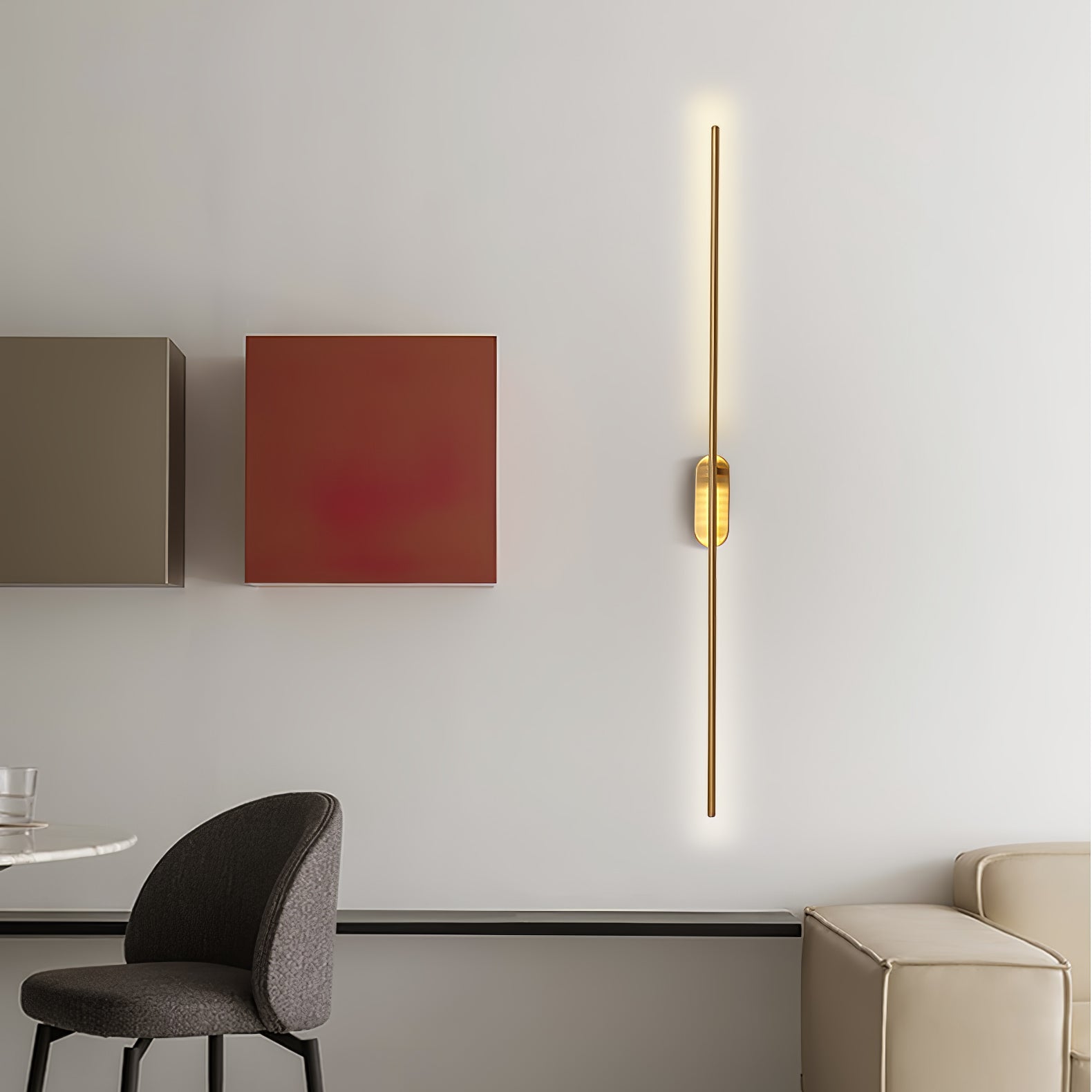 WOW Stick Shaped Plug In Sconce